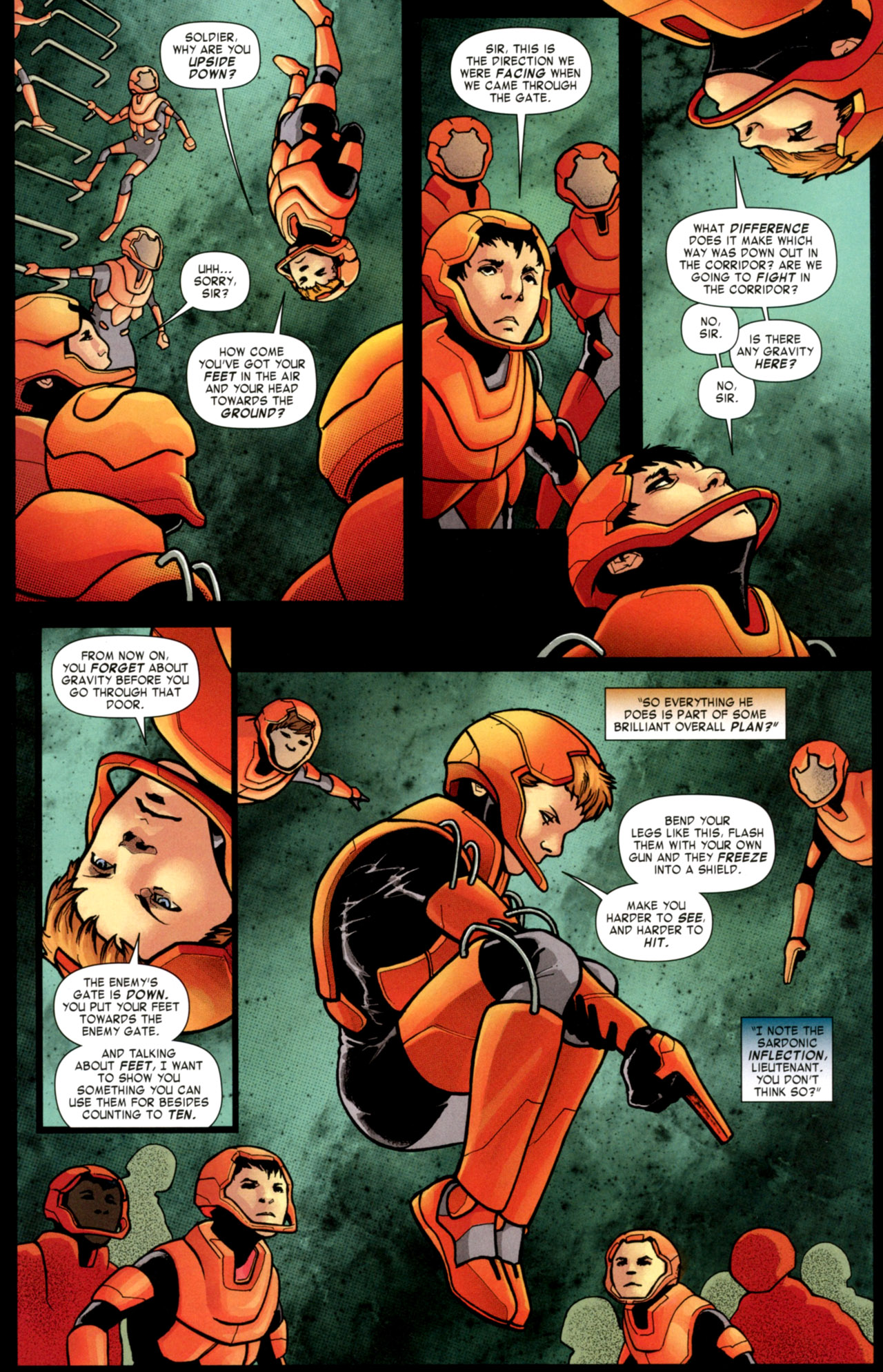 Read online Ender's Shadow: Command School comic -  Issue #1 - 5