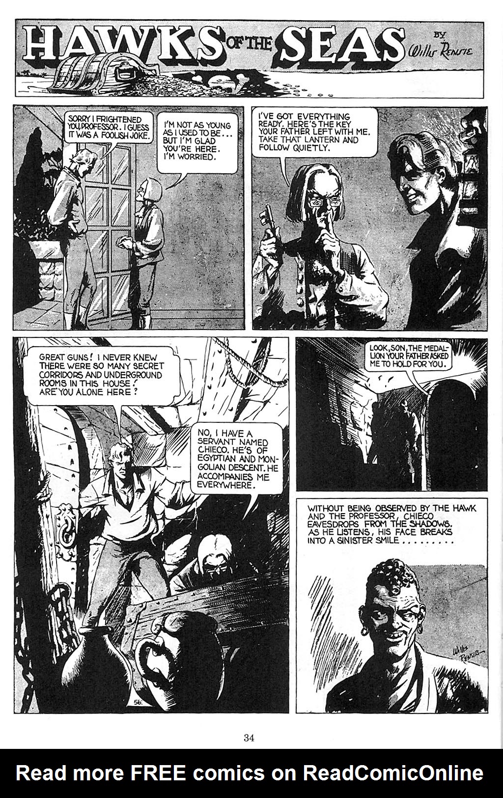 Read online Will Eisner's Hawks of the Seas comic -  Issue # TPB - 35