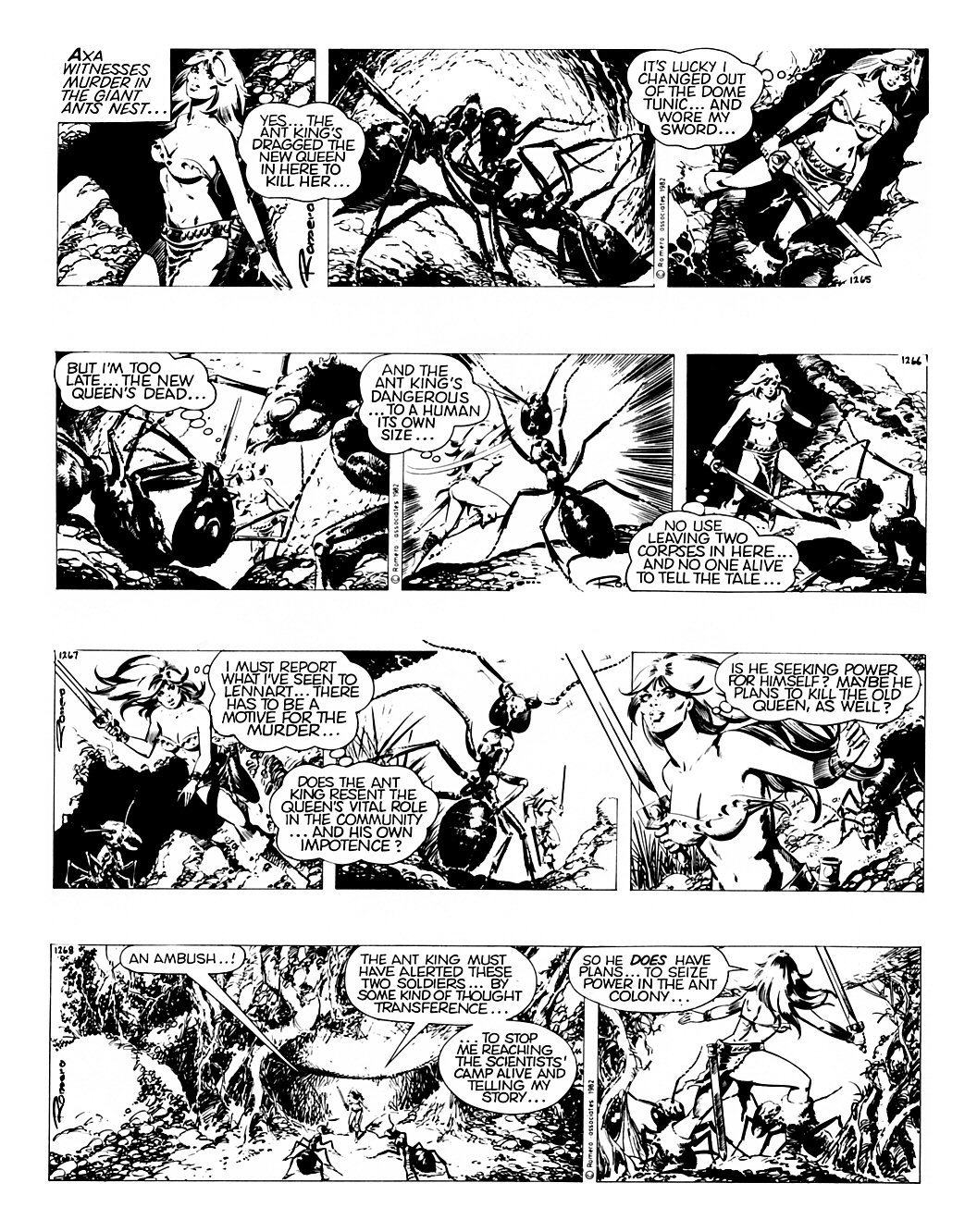 Read online Axa comic -  Issue #6 - 21