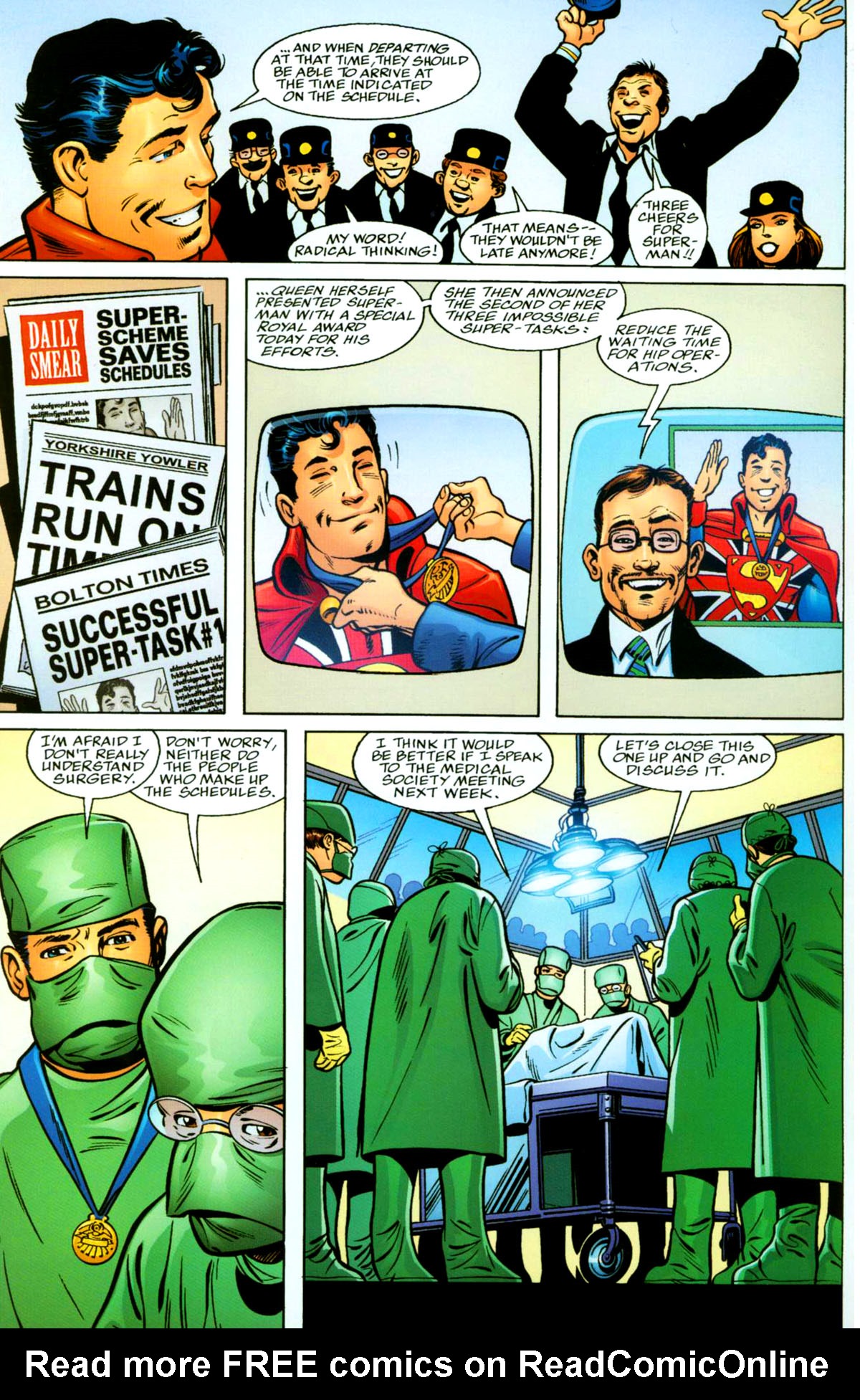 Read online Superman: True Brit comic -  Issue # Full - 56