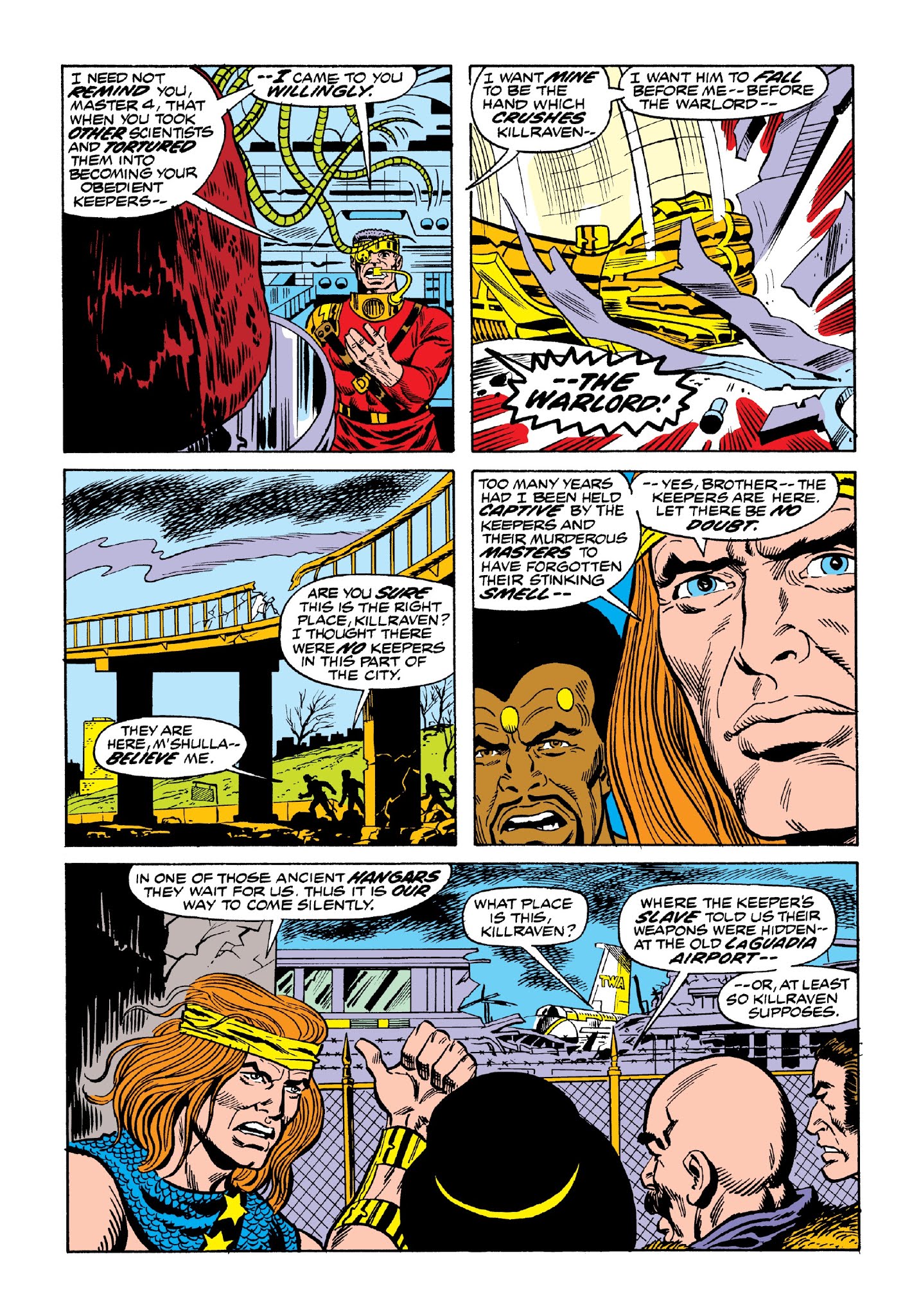 Read online Marvel Masterworks: Killraven comic -  Issue # TPB 1 (Part 1) - 68