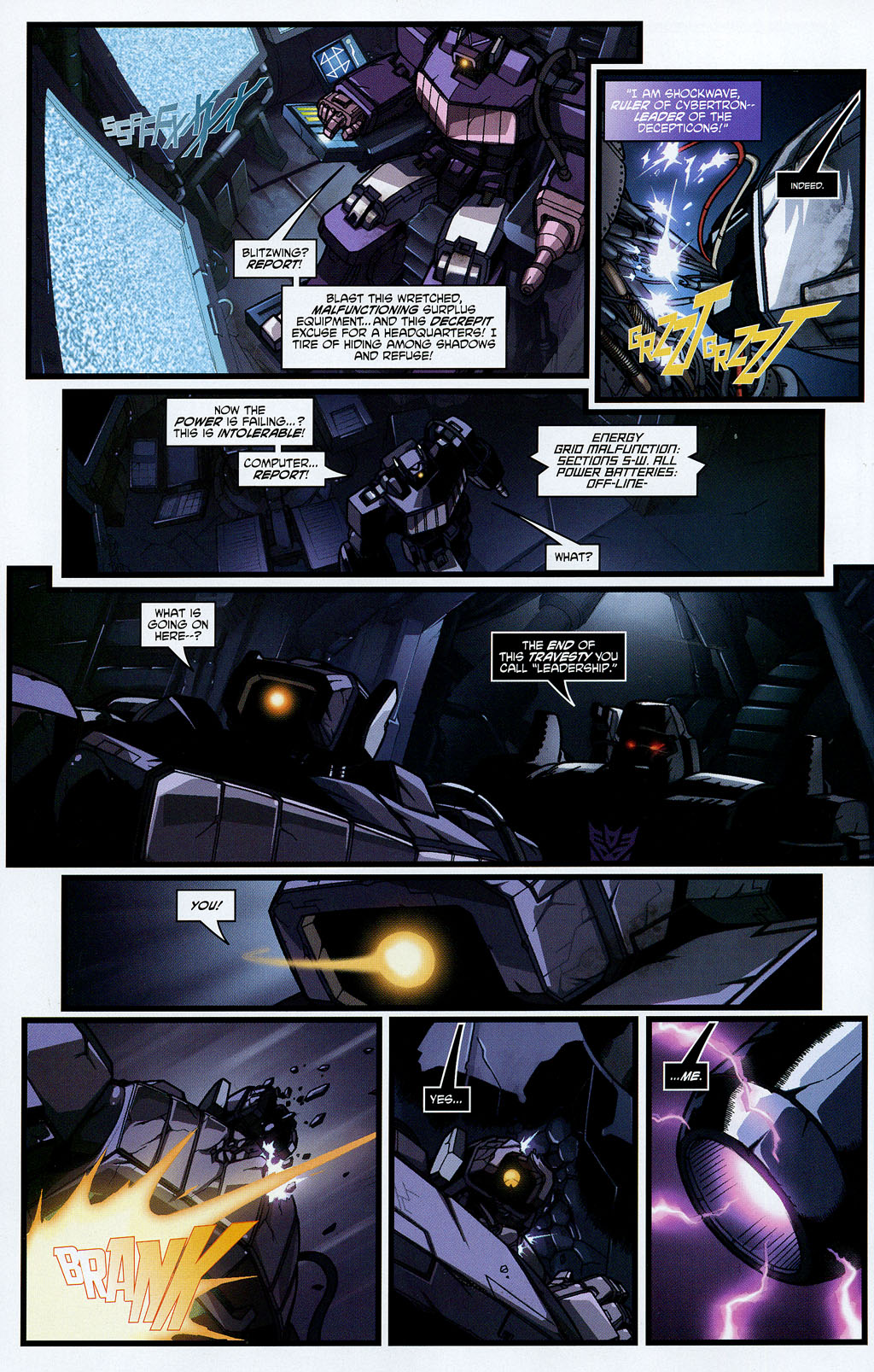Read online Transformers: Generation 1 (2004) comic -  Issue #9 - 7