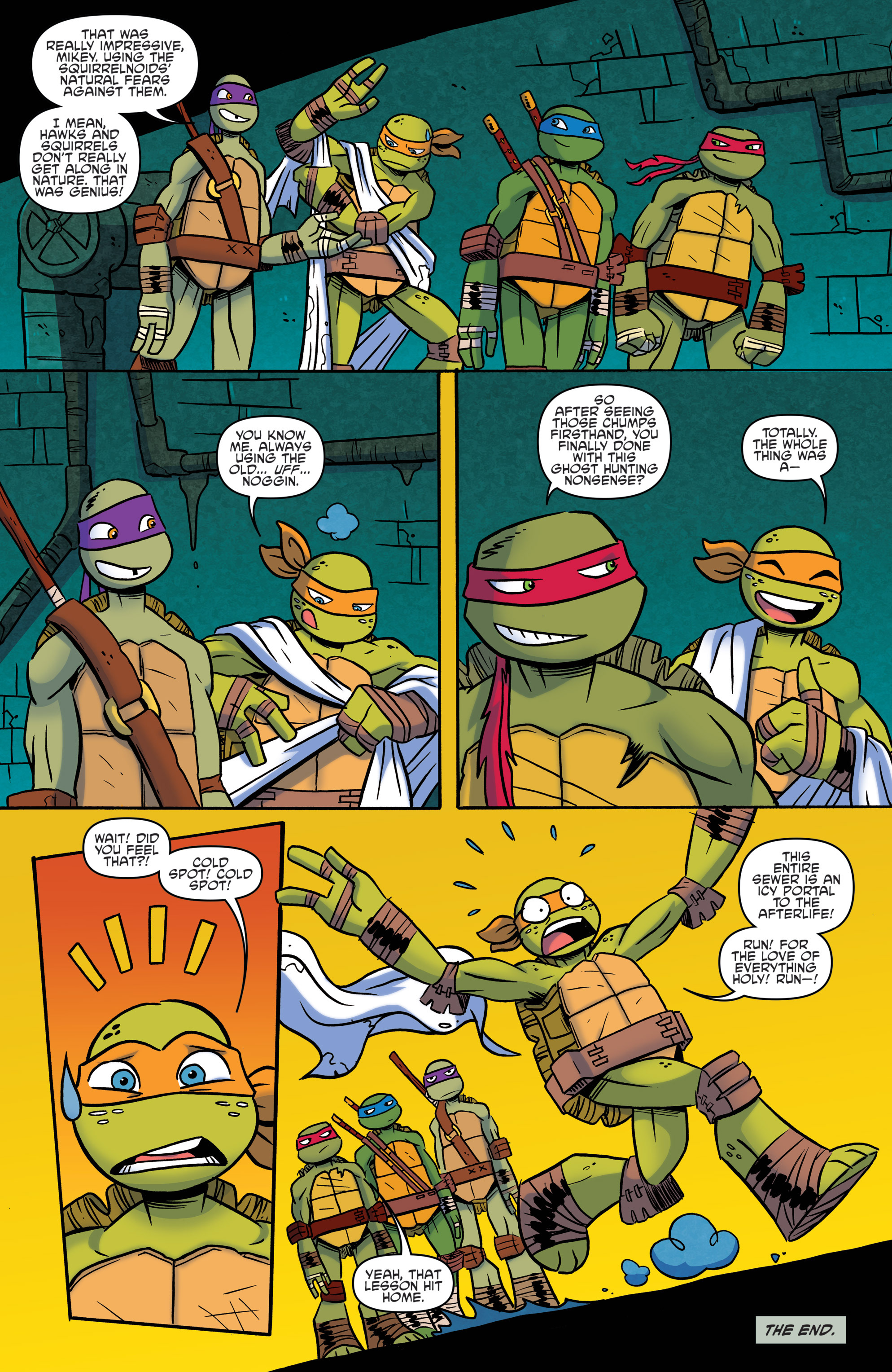Read online Teenage Mutant Ninja Turtles New Animated Adventures comic -  Issue #24 - 14
