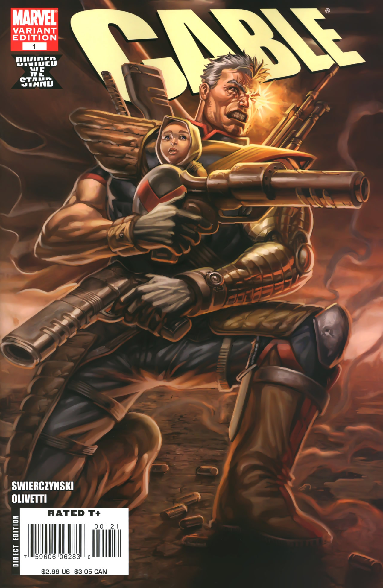 Read online Cable (2008) comic -  Issue #1 - 2