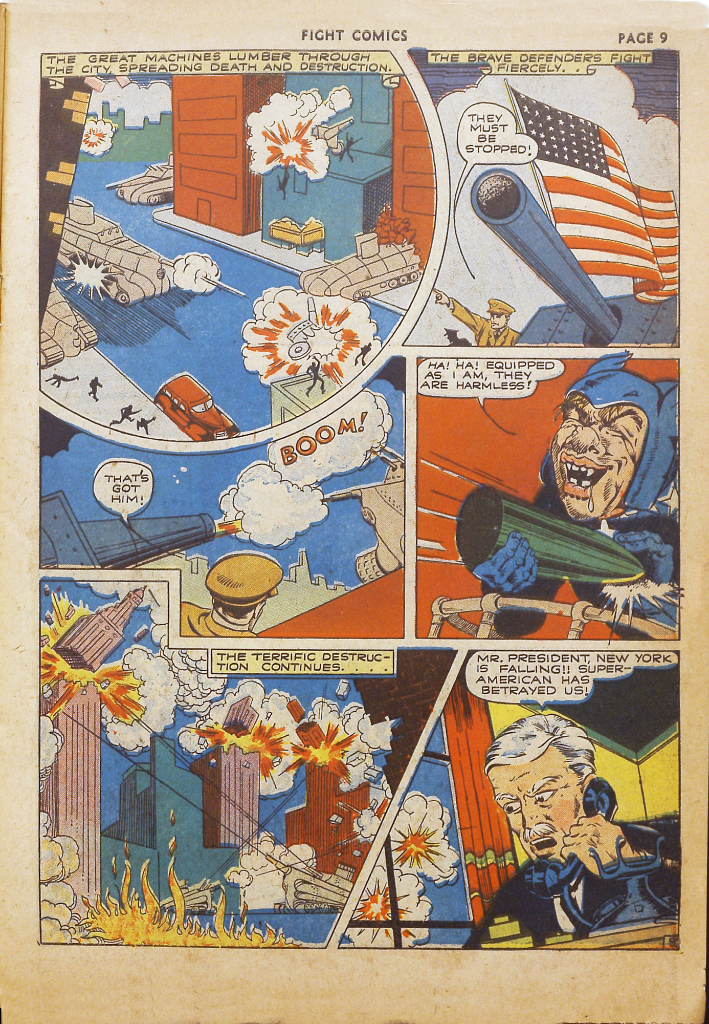 Read online Fight Comics comic -  Issue #18 - 11