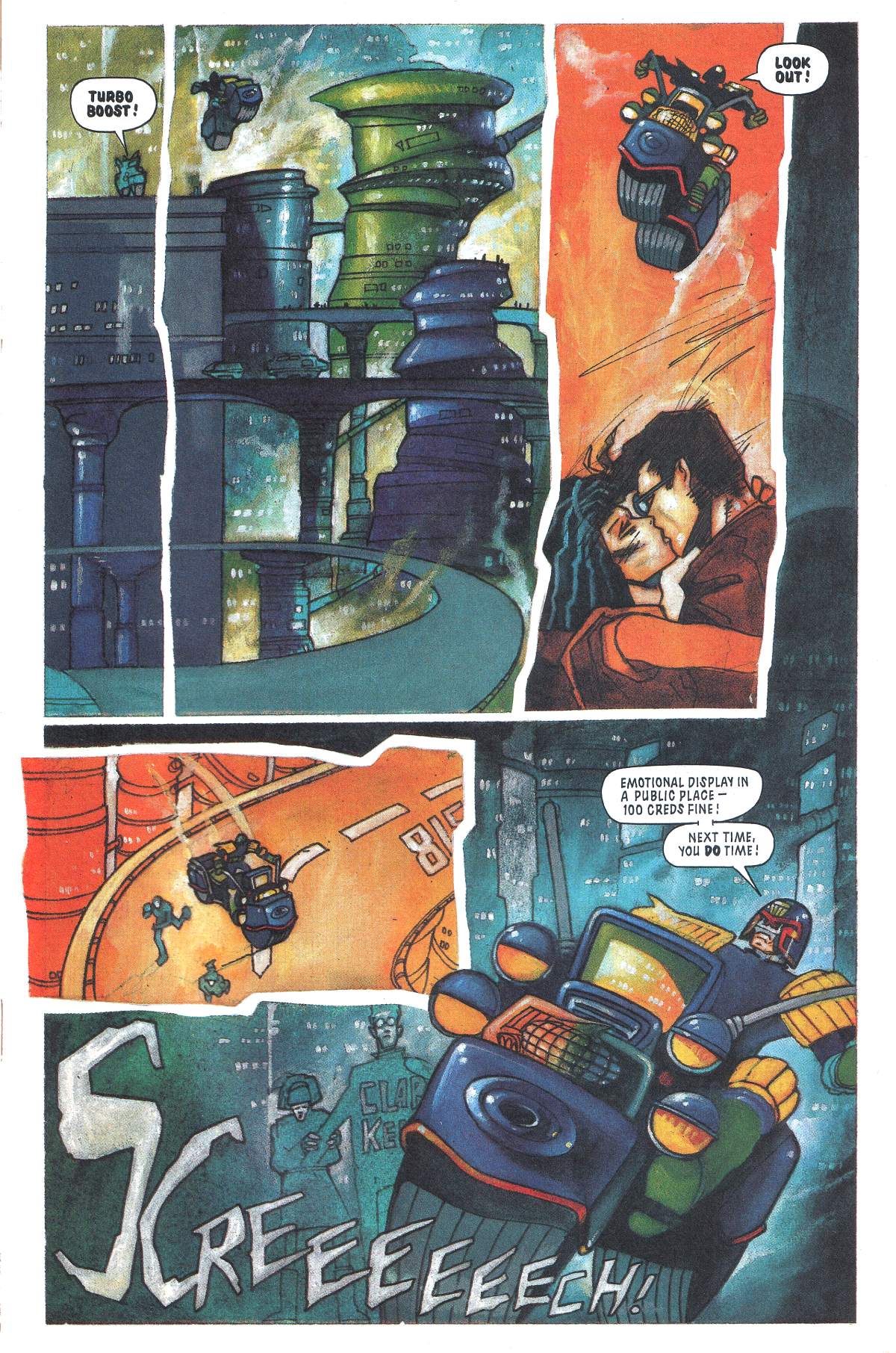 Read online Judge Dredd: The Megazine comic -  Issue #16 - 7