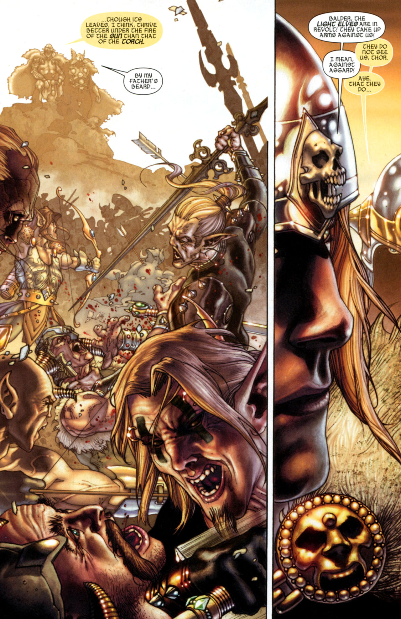 Read online Thor: For Asgard comic -  Issue #5 - 7