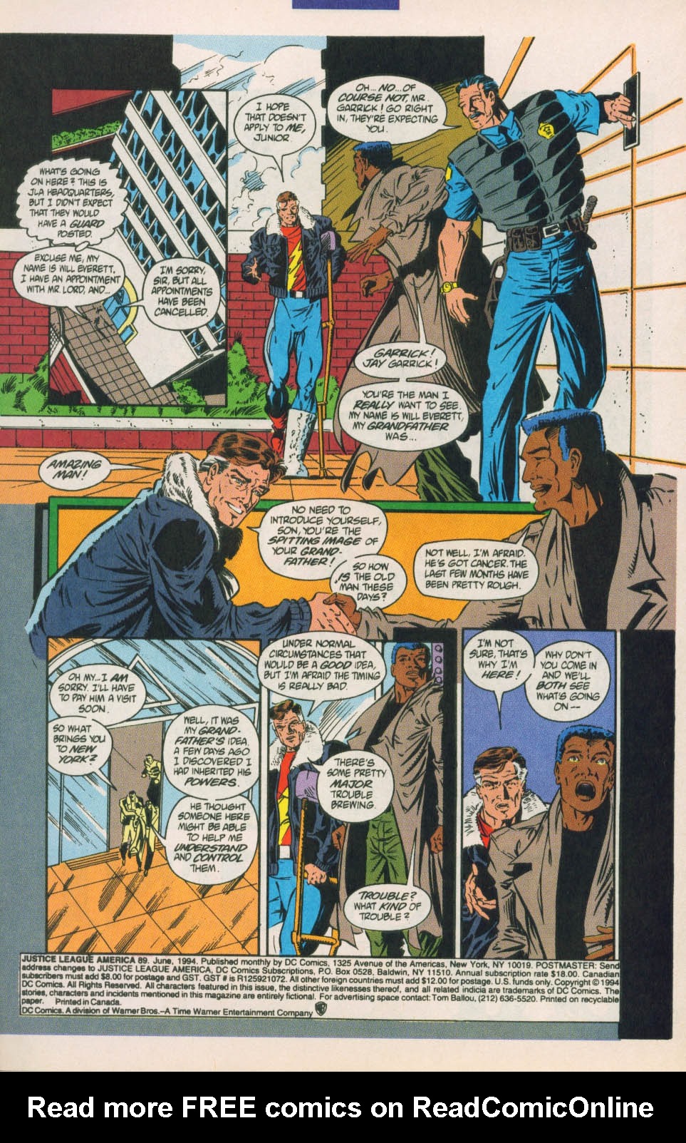 Read online Justice League America comic -  Issue #89 - 2