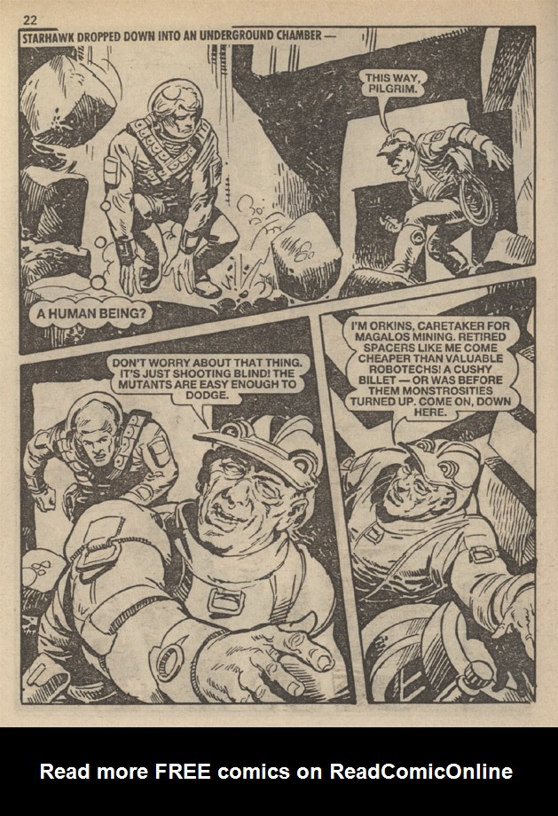 Read online Starblazer comic -  Issue #186 - 21