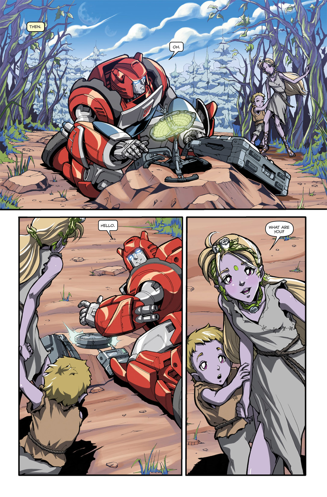 Read online Transformers Spotlight: Cliffjumper comic -  Issue # Full - 6