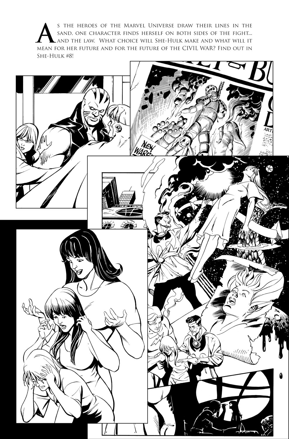 Read online Civil War: Opening Shot comic -  Issue # Full - 18