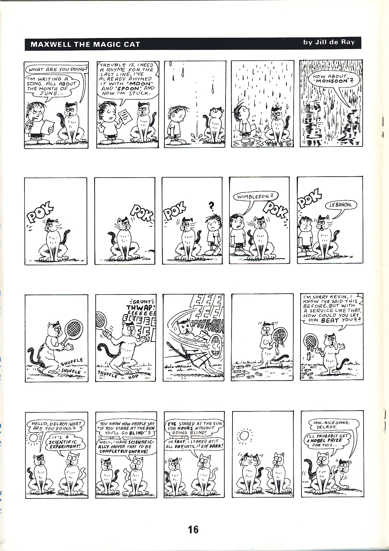 Read online Alan Moore's Maxwell the Magic Cat comic -  Issue #4 - 18