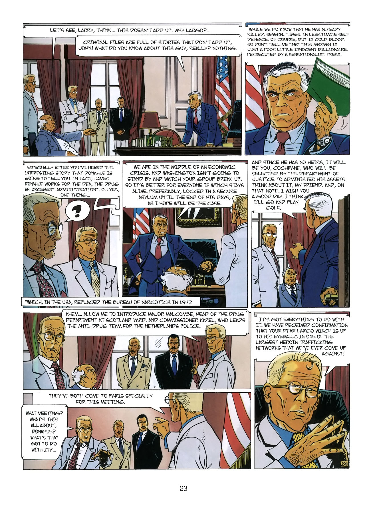 Read online Largo Winch comic -  Issue # TPB 3 - 24