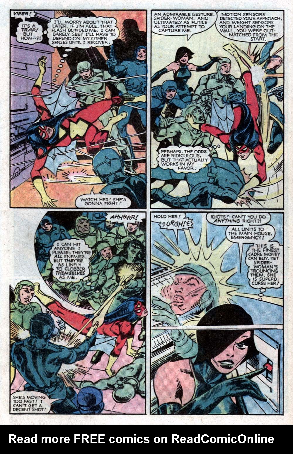 Read online Spider-Woman (1978) comic -  Issue #44 - 11