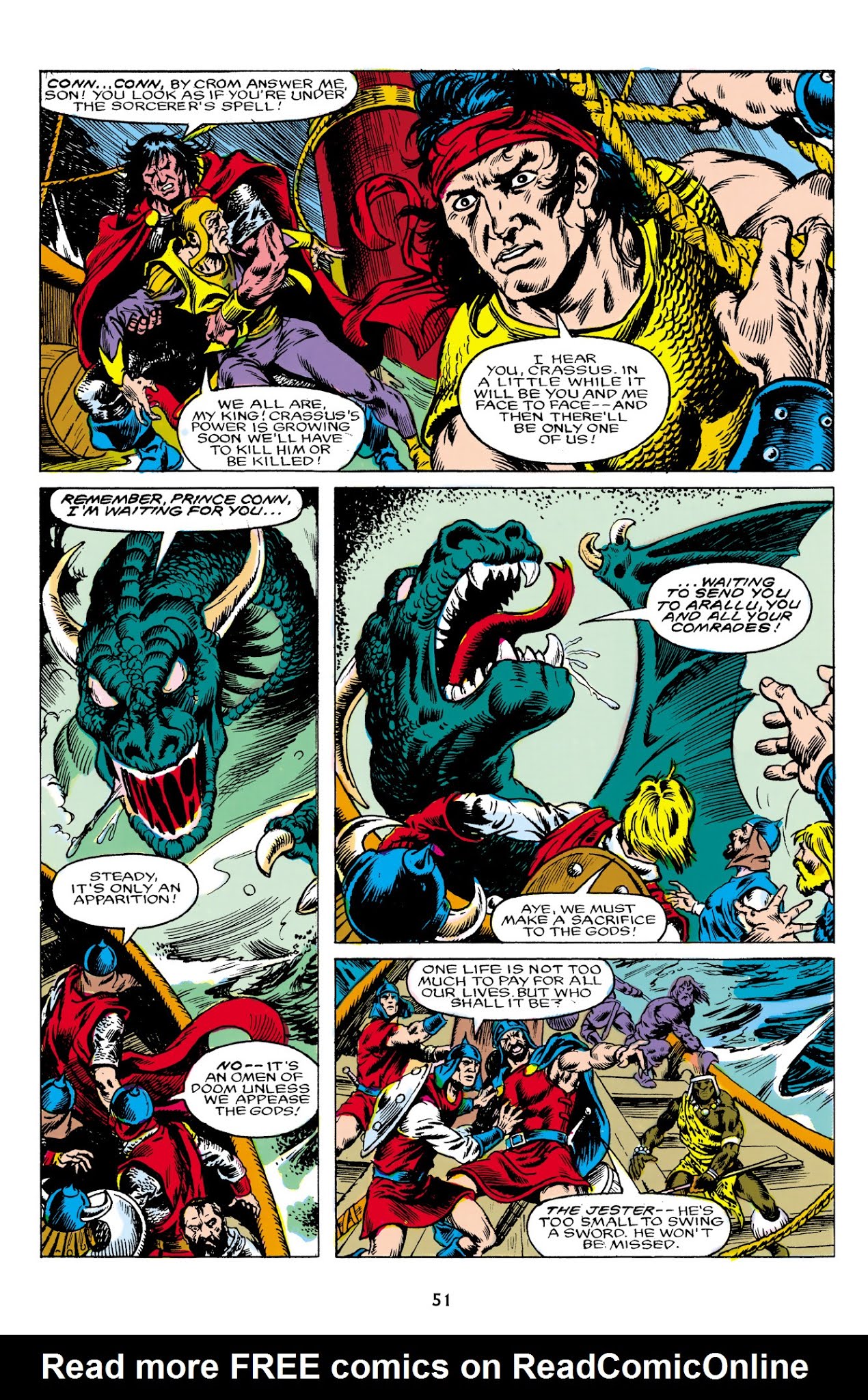 Read online The Chronicles of King Conan comic -  Issue # TPB 9 (Part 1) - 51