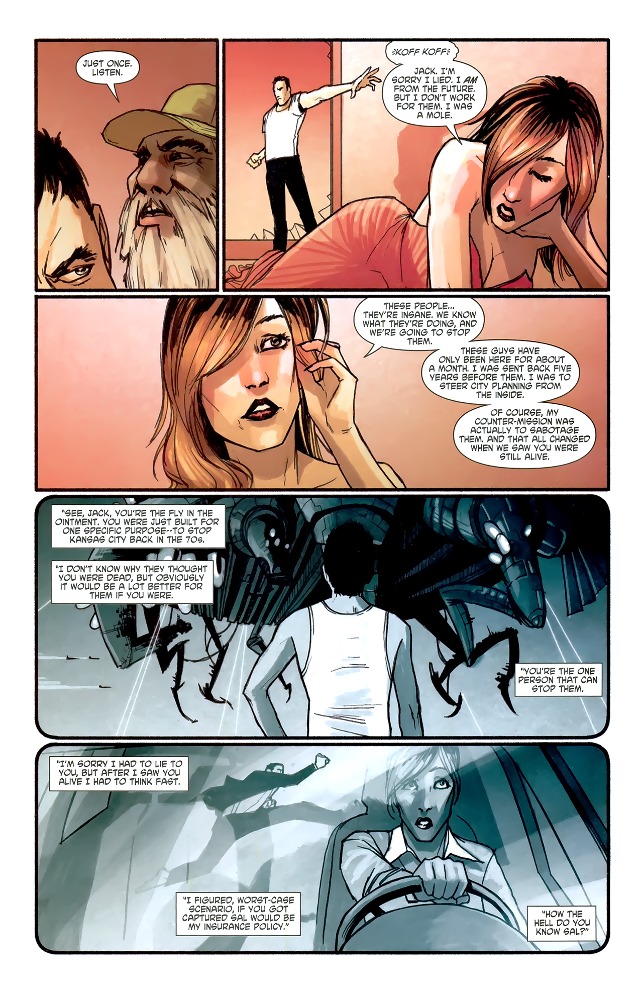 Read online Secret History Of The Authority: Hawksmoor comic -  Issue #5 - 13