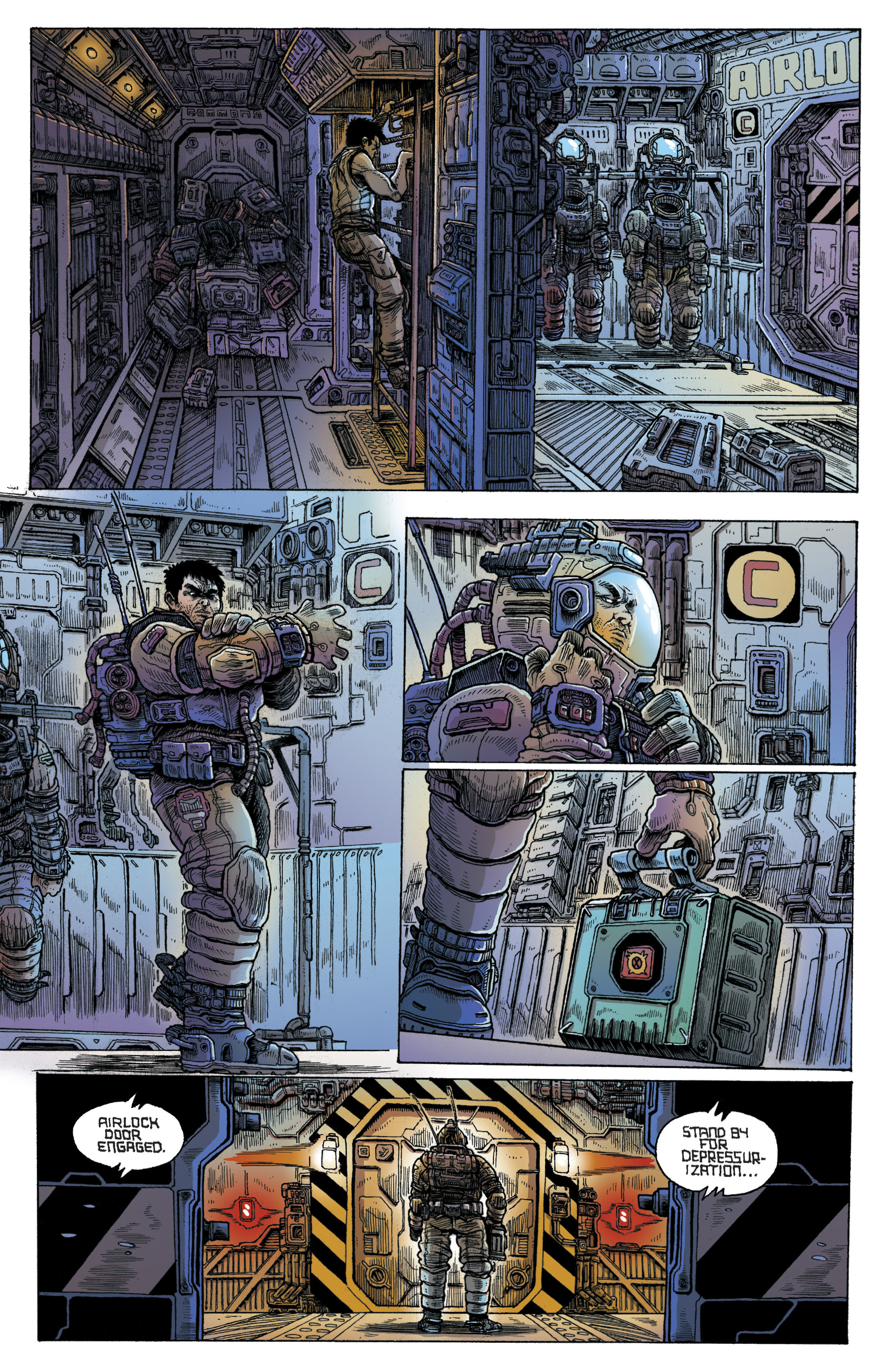 Read online Aliens: Dead Orbit comic -  Issue #1 - 12