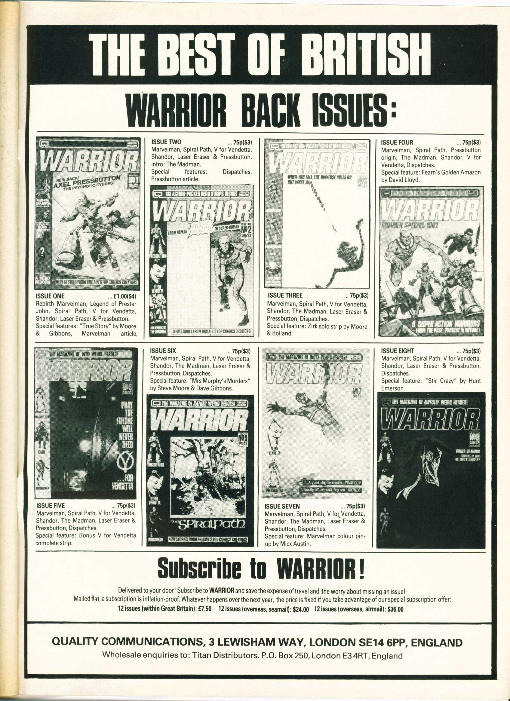 Read online Warrior comic -  Issue #10 - 50