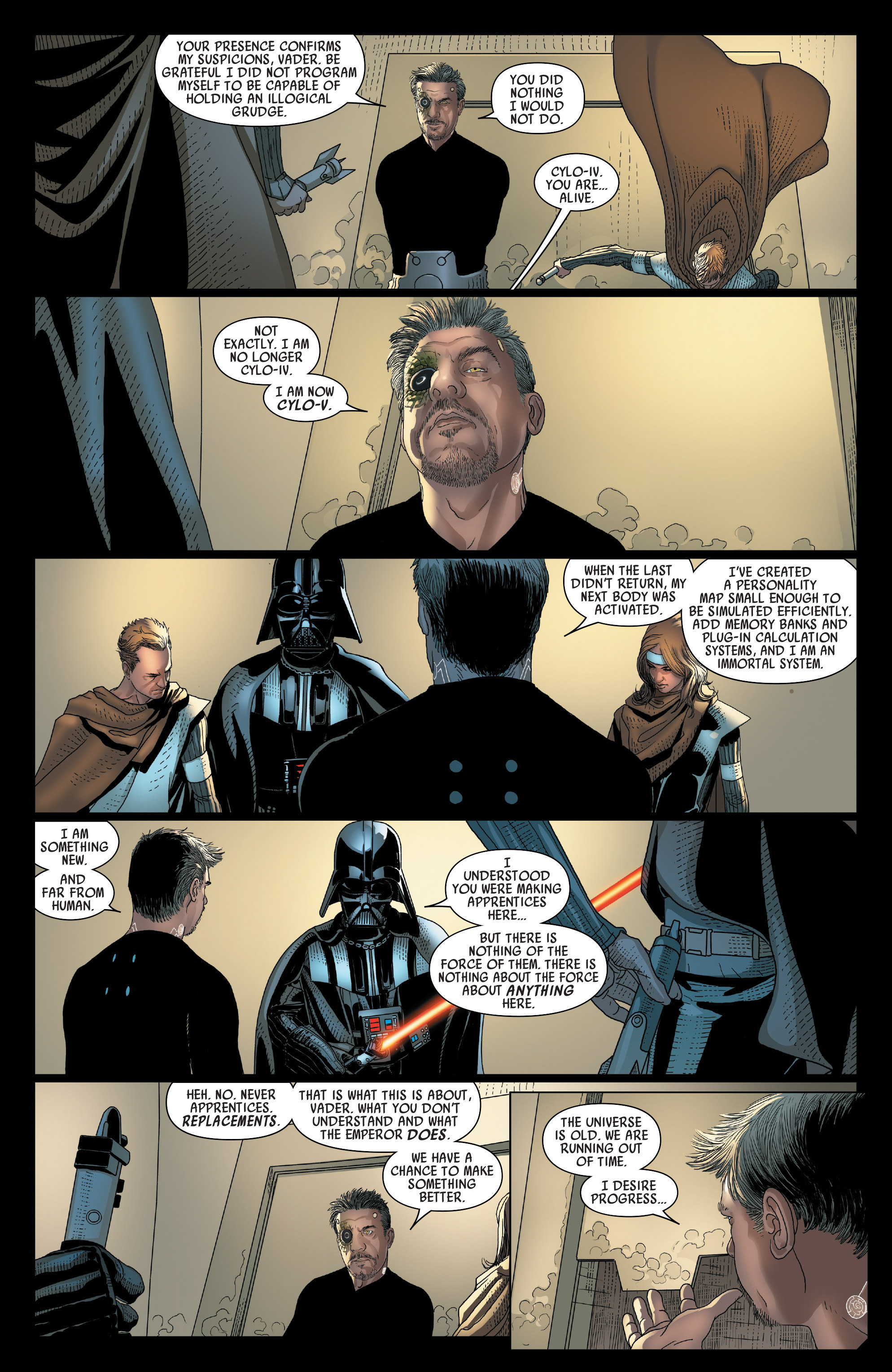 Read online Darth Vader comic -  Issue #5 - 17