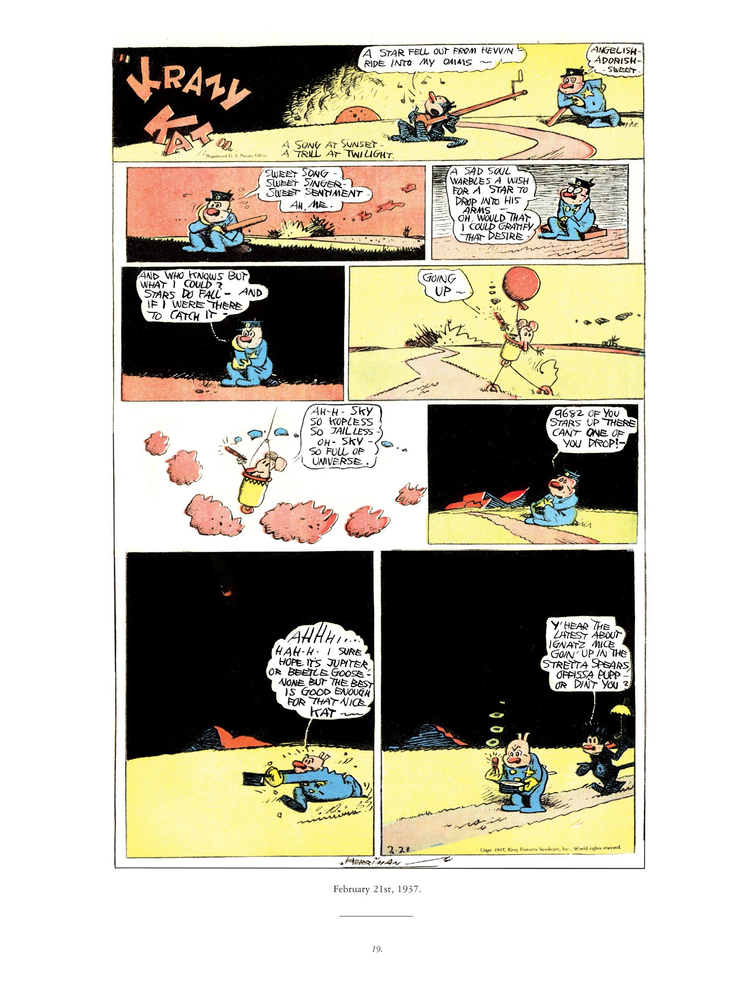 Read online Krazy & Ignatz comic -  Issue # TPB 10 - 17