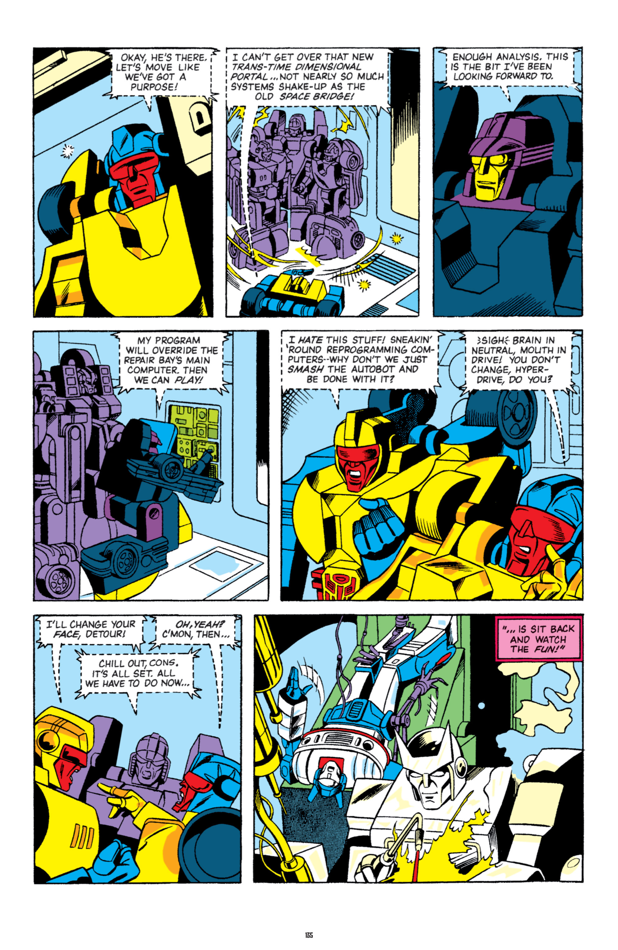Read online The Transformers Classics comic -  Issue # TPB 5 - 136