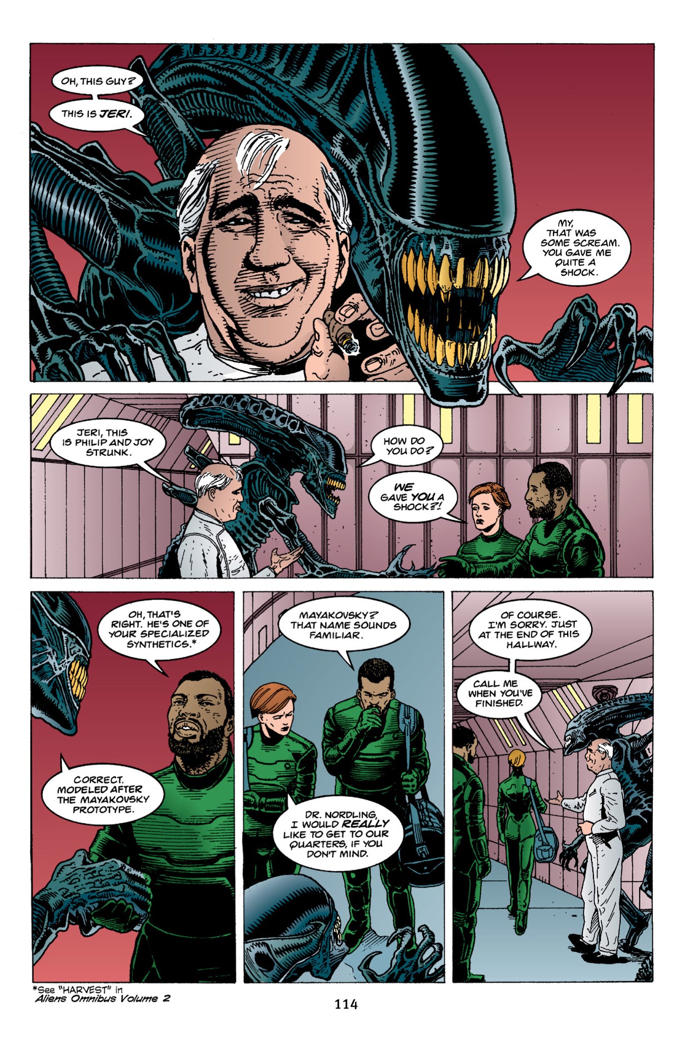 Read online Aliens Omnibus comic -  Issue # TPB 4 - 114