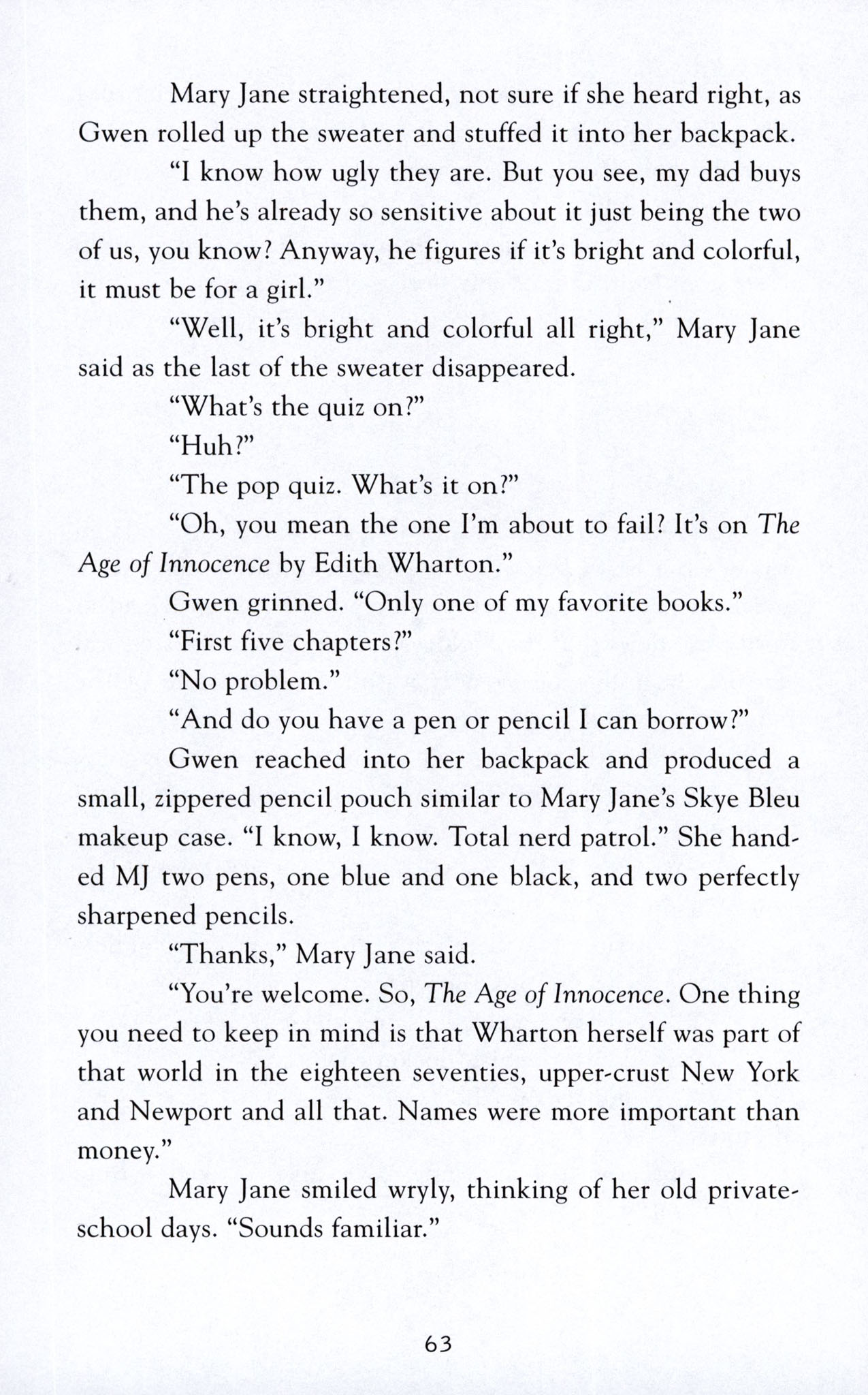 Read online Mary Jane (2003) comic -  Issue # TPB 2 (Part 1) - 73