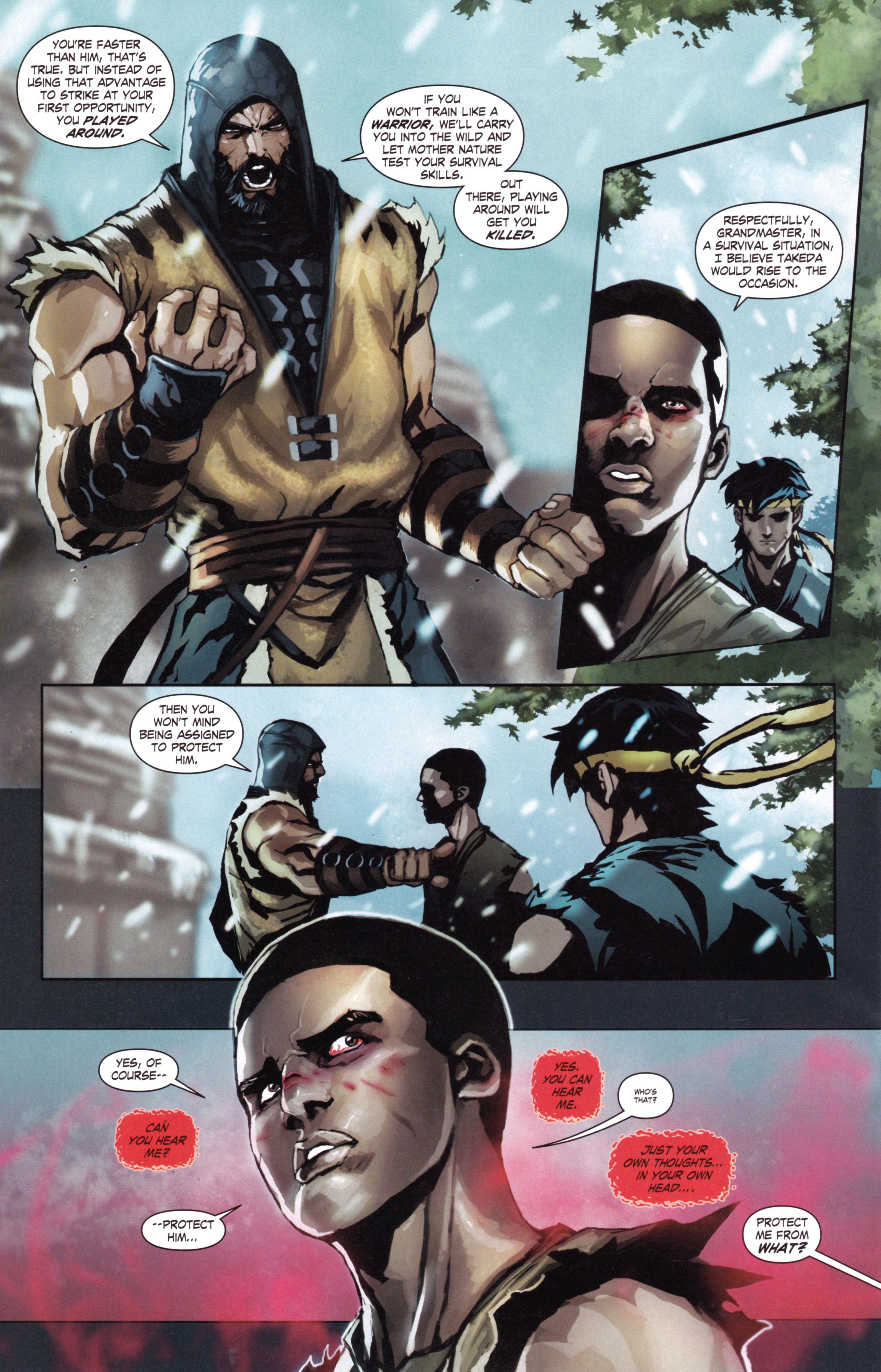 Read online Mortal Kombat X [II] comic -  Issue #1 - 22
