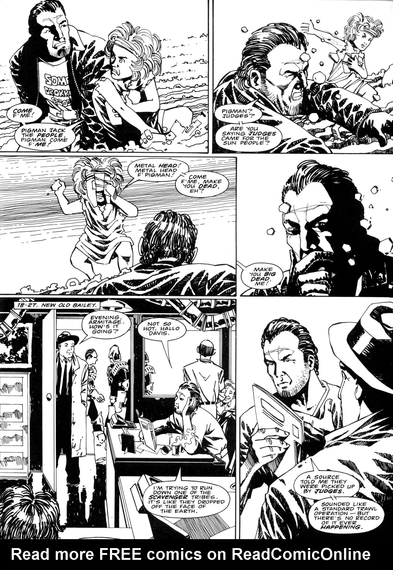 Read online Judge Dredd: The Megazine (vol. 2) comic -  Issue #19 - 21
