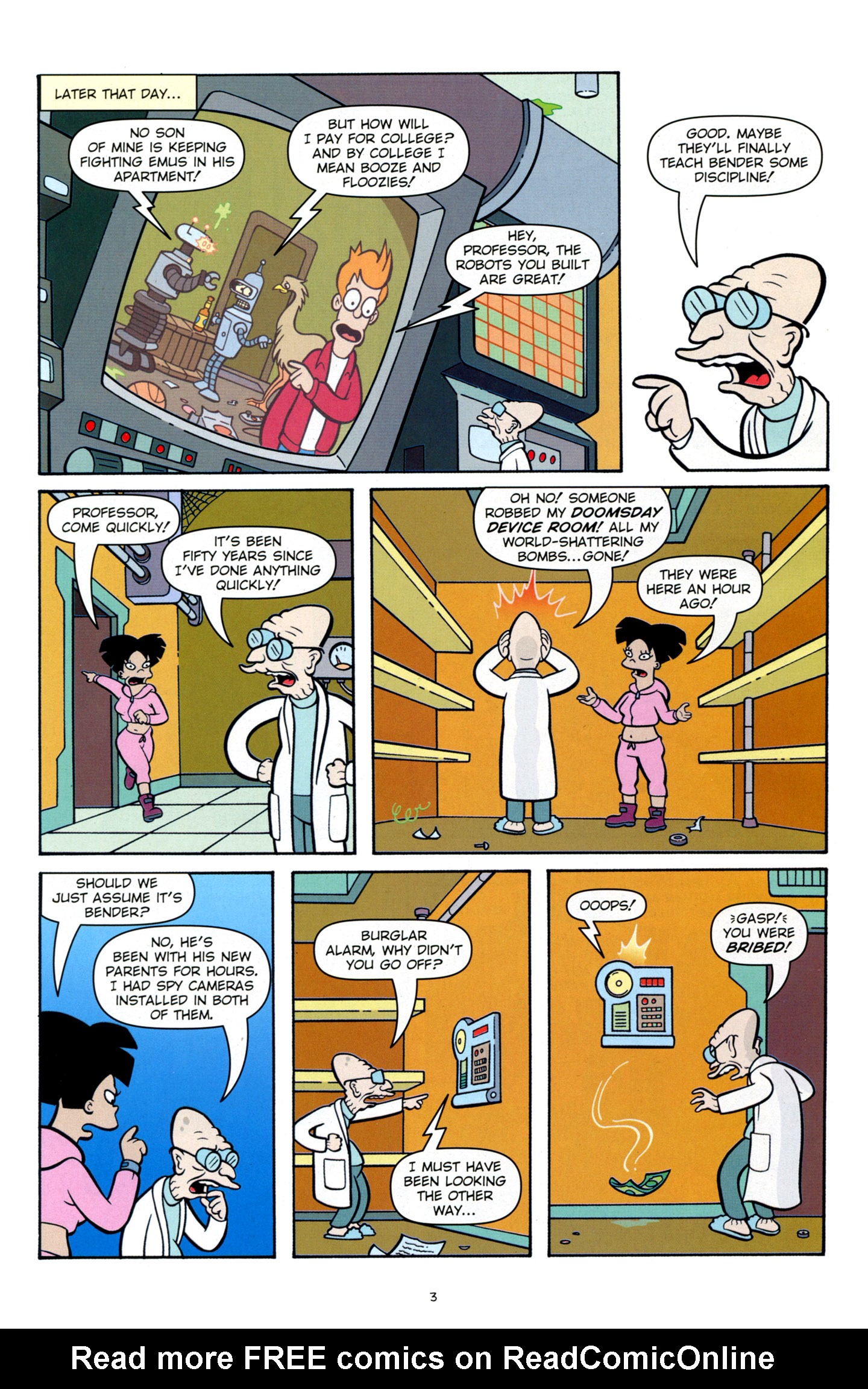 Read online Futurama Comics comic -  Issue #58 - 4