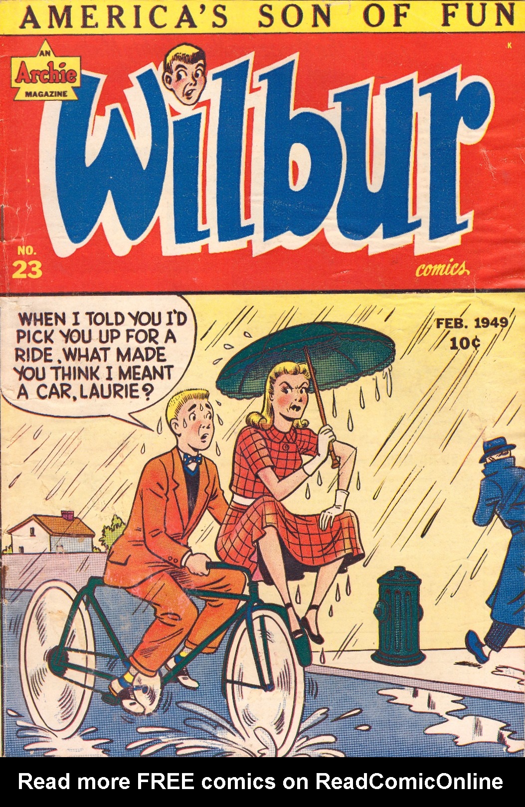 Read online Wilbur Comics comic -  Issue #23 - 1
