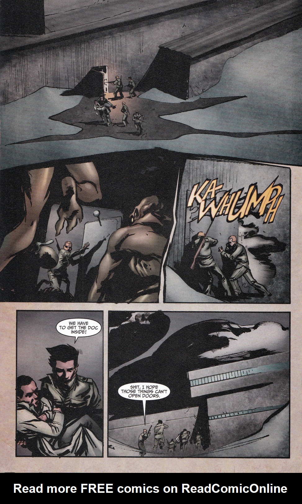 Read online Resistance comic -  Issue #4 - 6