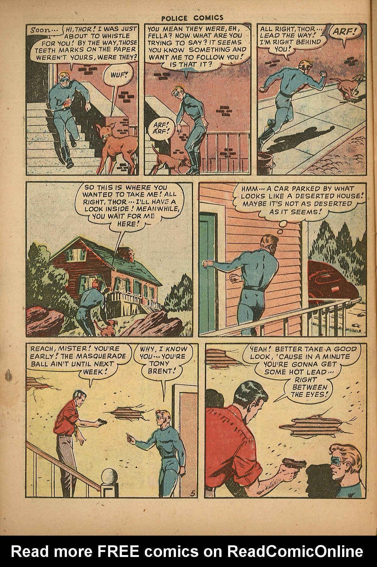 Read online Police Comics comic -  Issue #88 - 46