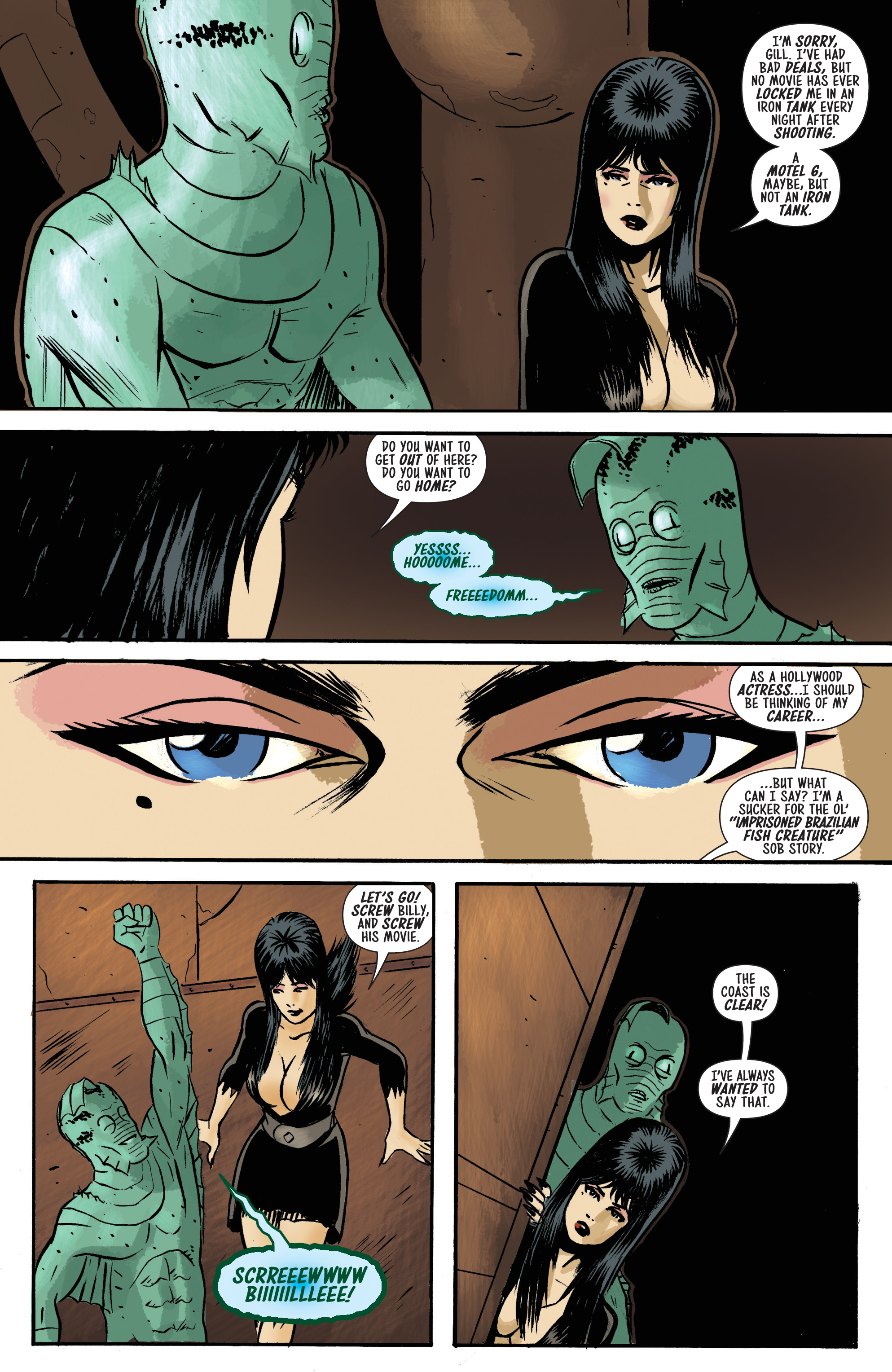 Read online Elvira: The Shape of Elvira comic -  Issue #3 - 22