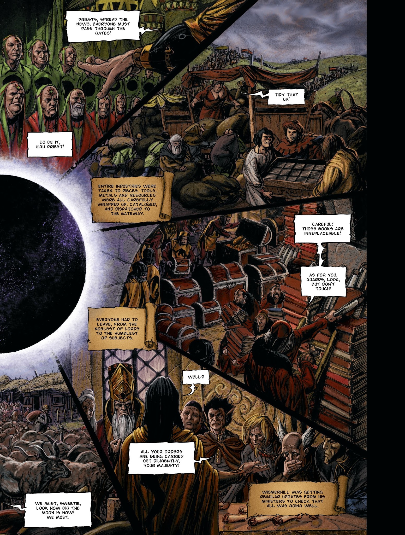 Read online The Black Moon Chronicles comic -  Issue #14 - 27