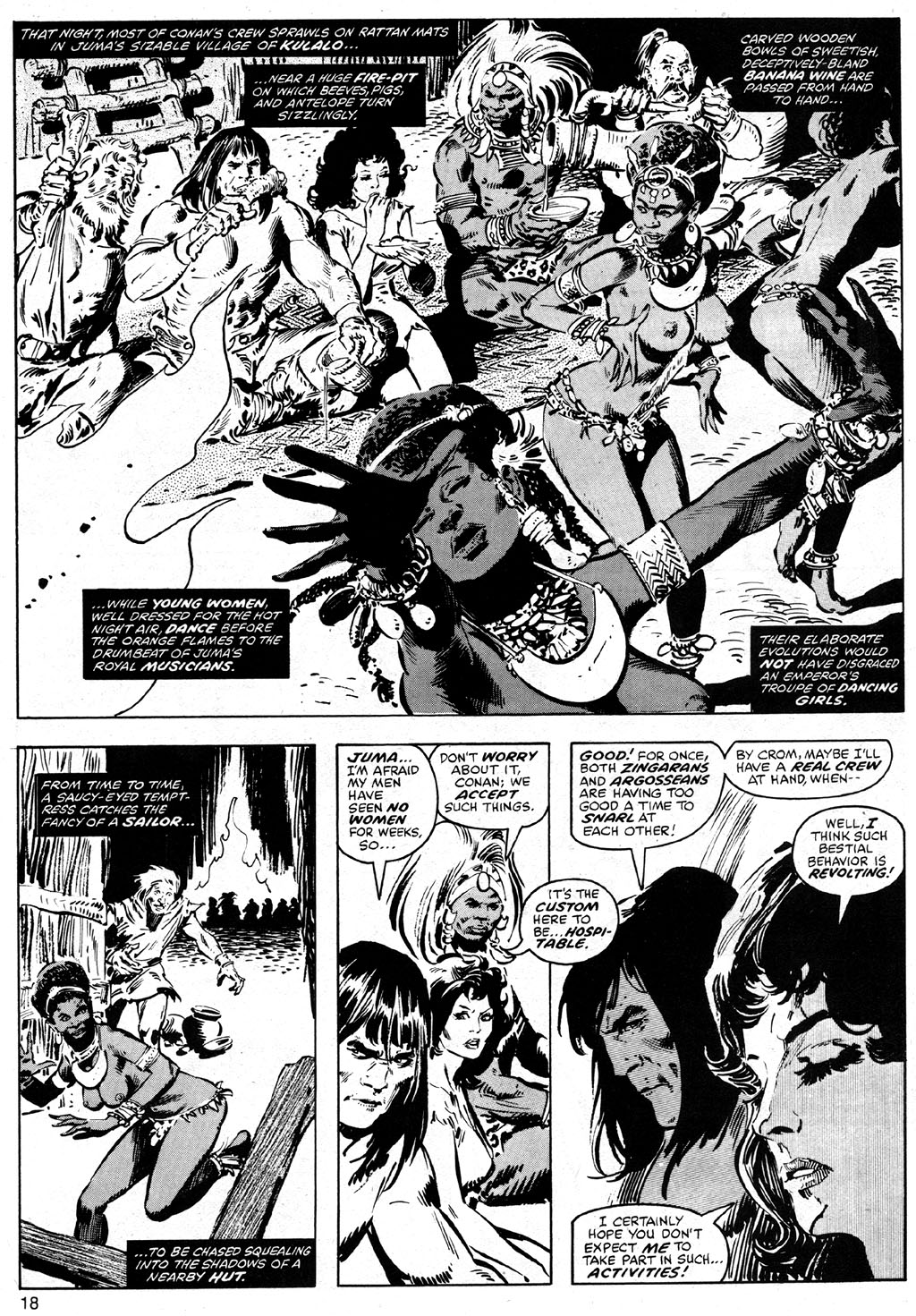 Read online The Savage Sword Of Conan comic -  Issue #41 - 18