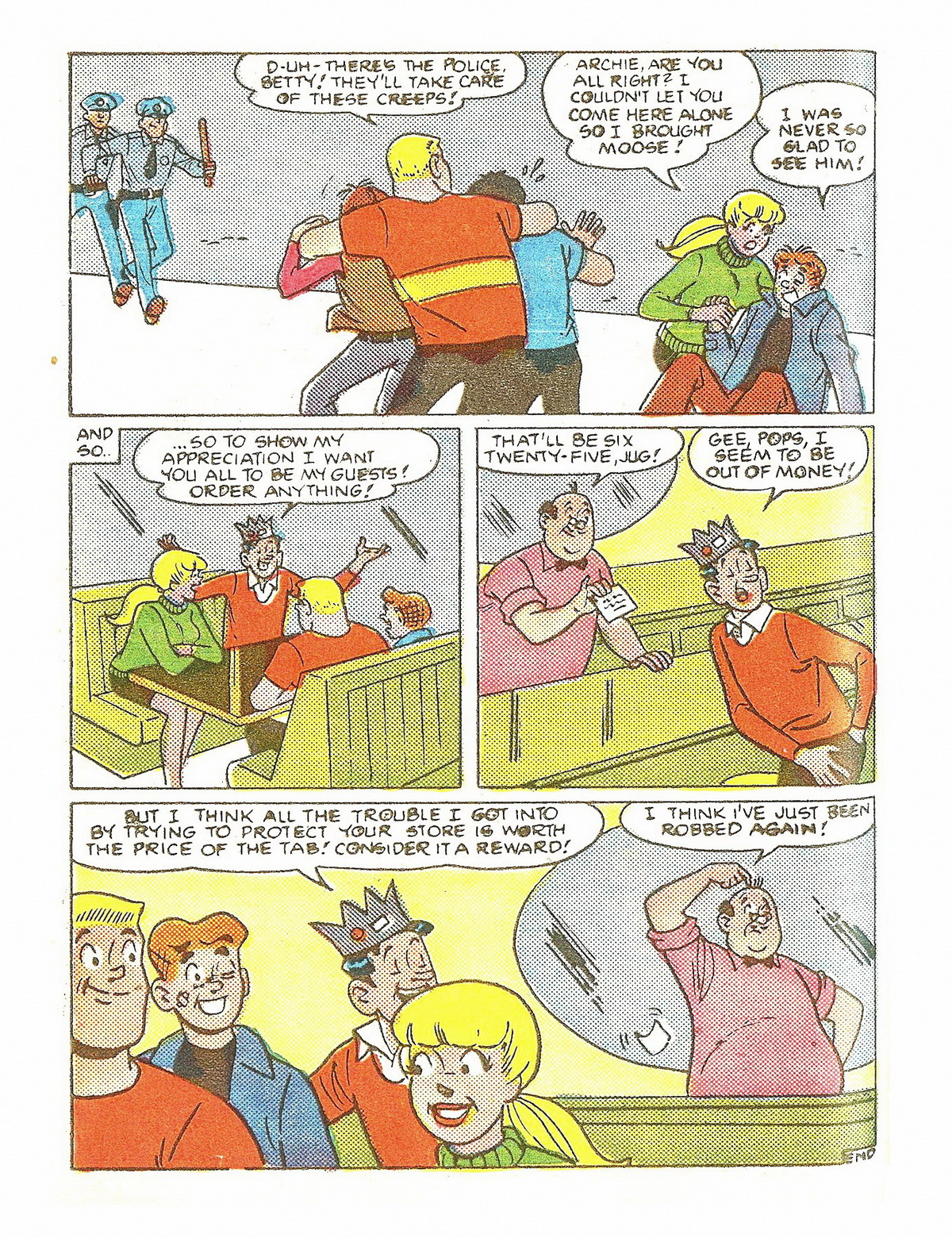 Read online Jughead's Double Digest Magazine comic -  Issue #1 - 211