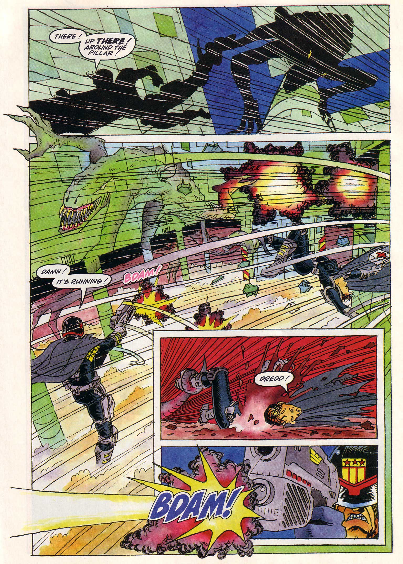 Read online Judge Dredd Lawman of the Future comic -  Issue #17 - 8