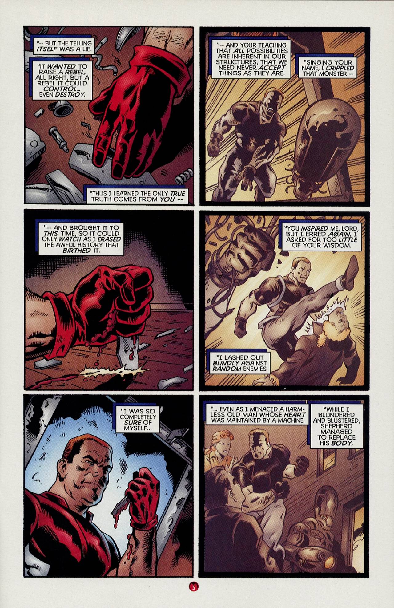 Read online Magnus Robot Fighter (1997) comic -  Issue #7 - 5