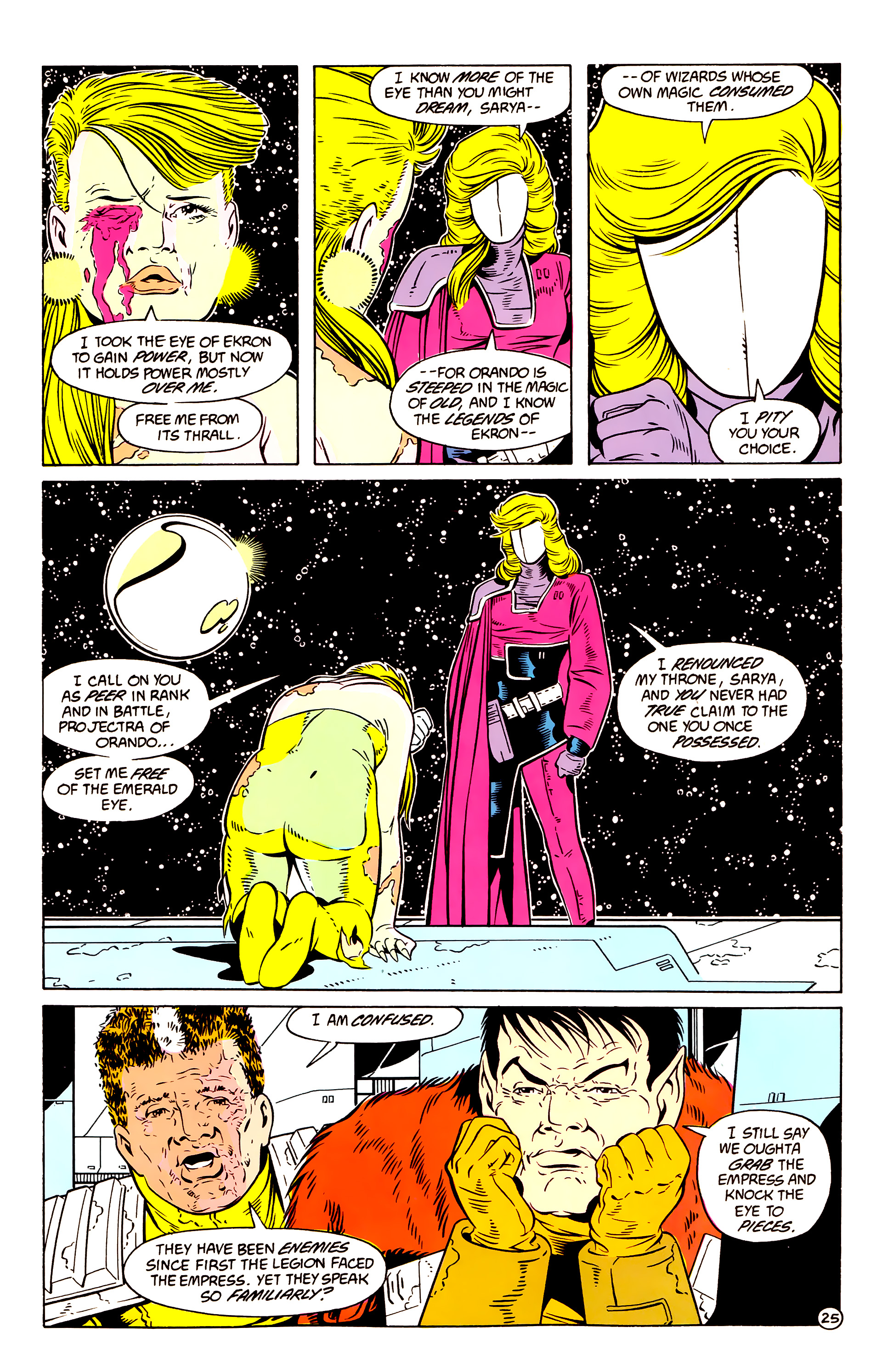 Read online Legion of Super-Heroes (1984) comic -  Issue #58 - 26
