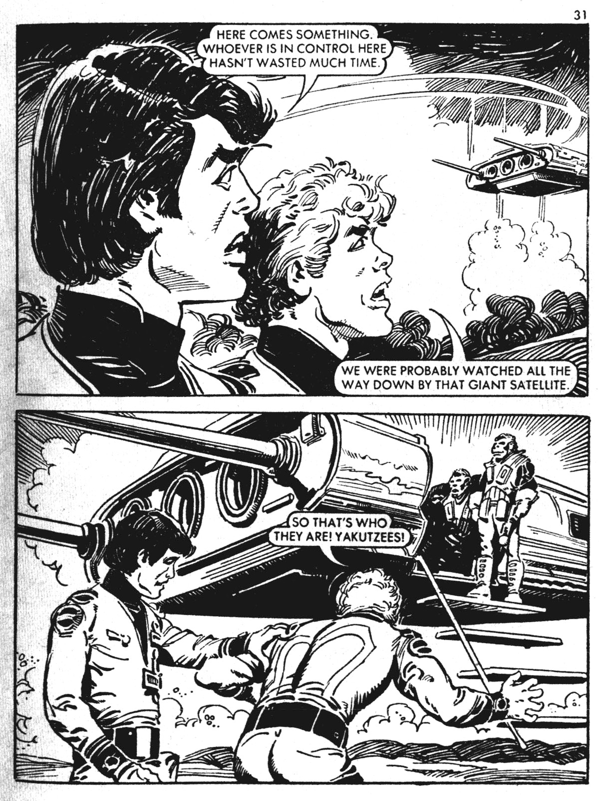 Read online Starblazer comic -  Issue #10 - 31