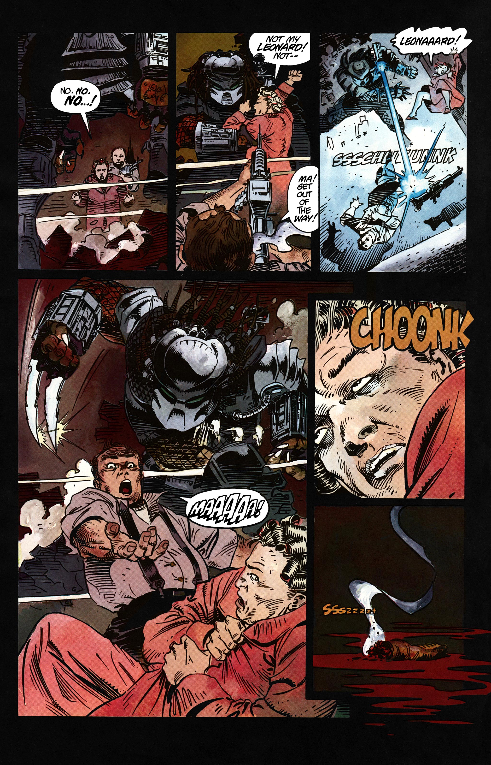 Read online Batman Versus Predator comic -  Issue # Full - 56