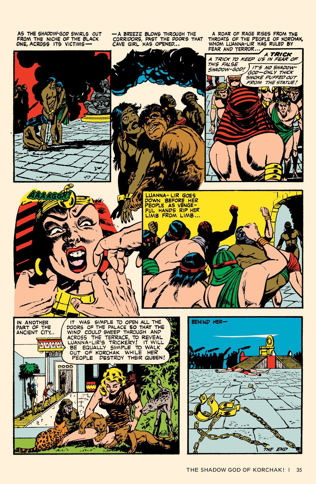 Read online Bob Powell's Complete Cave Girl comic -  Issue # TPB (Part 1) - 36