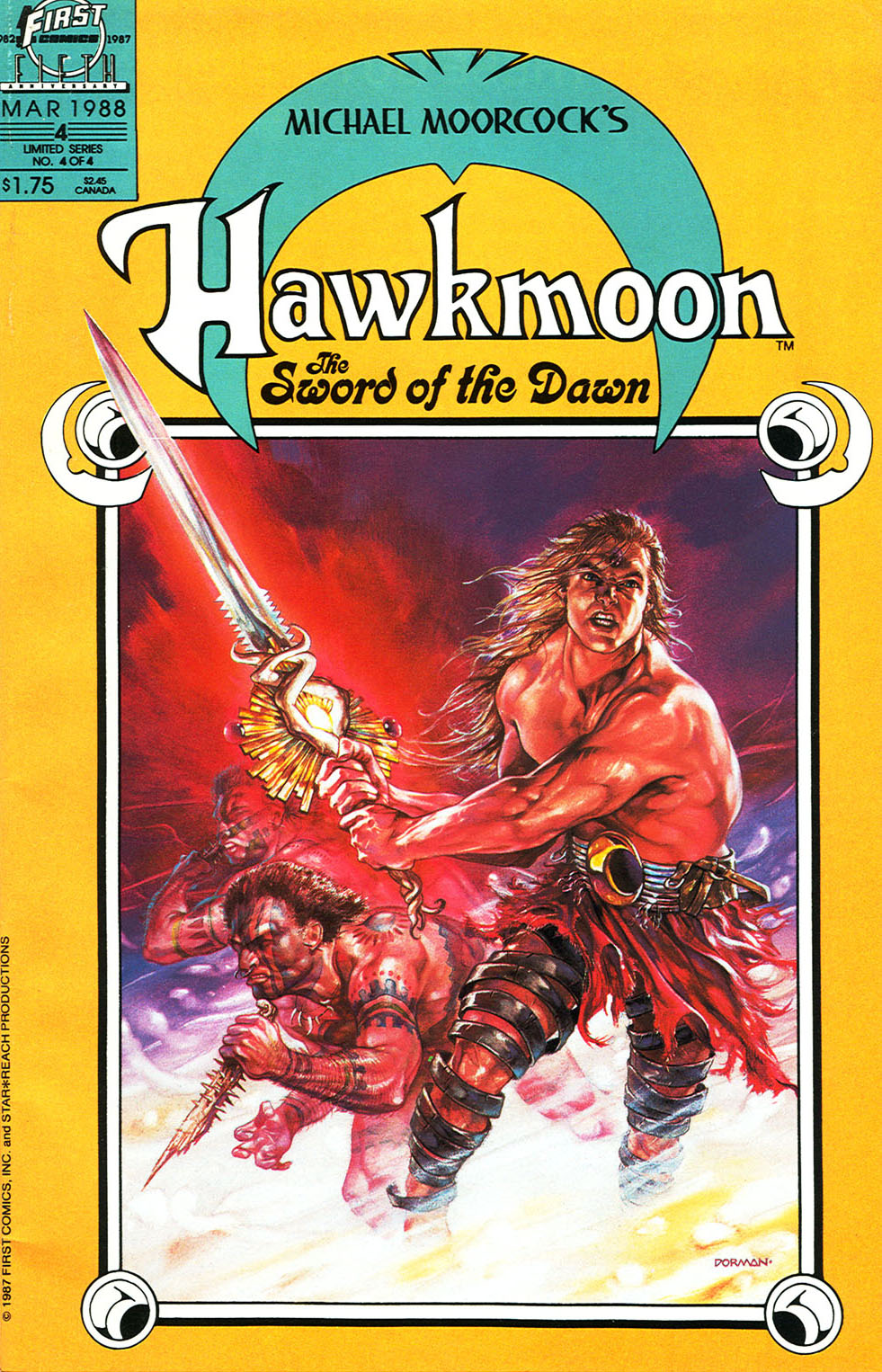 Read online Hawkmoon: The Sword of the Dawn comic -  Issue #4 - 1