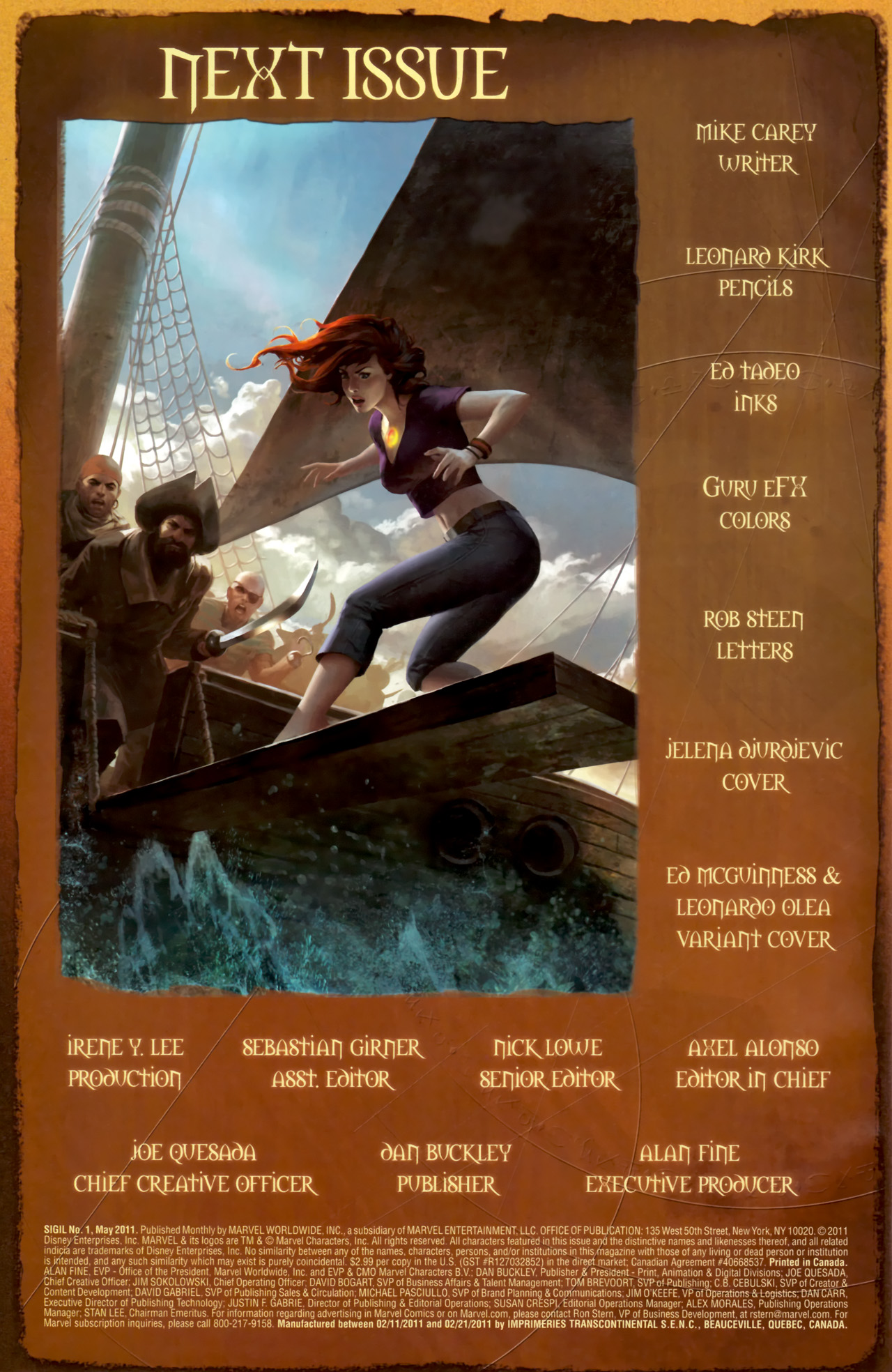 Read online Sigil (2011) comic -  Issue #1 - 24