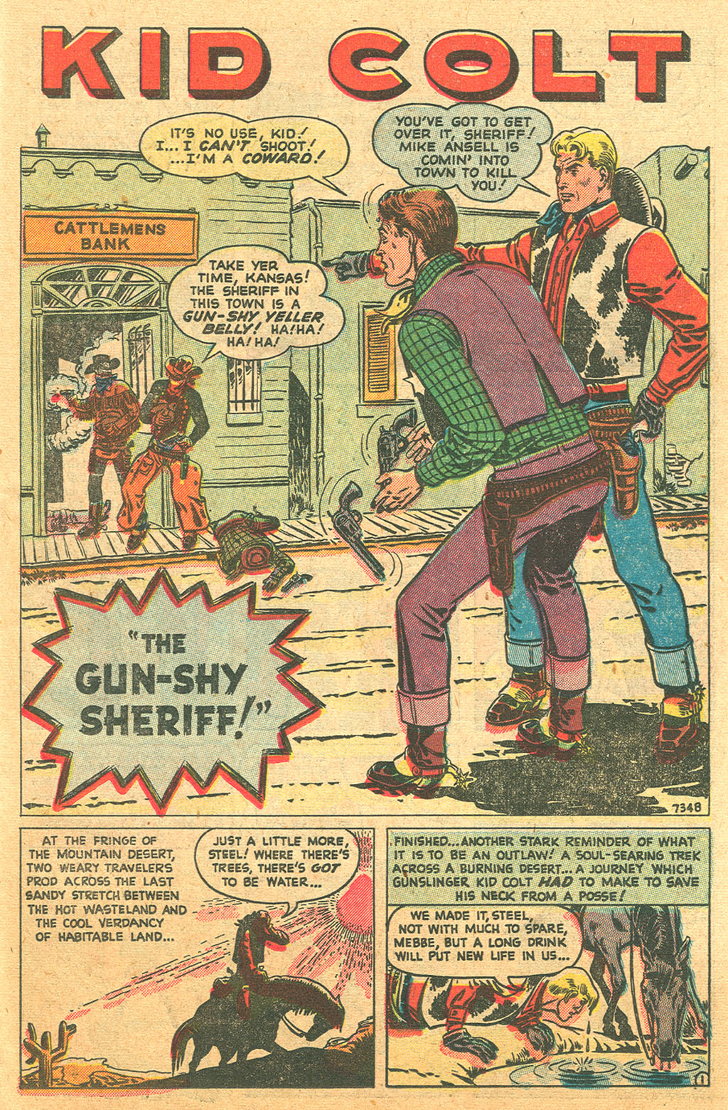 Read online Kid Colt Outlaw comic -  Issue #9 - 39