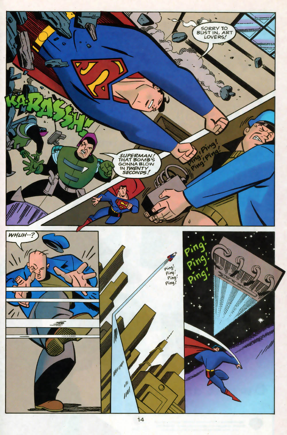 Read online Superman Adventures comic -  Issue #15 - 15