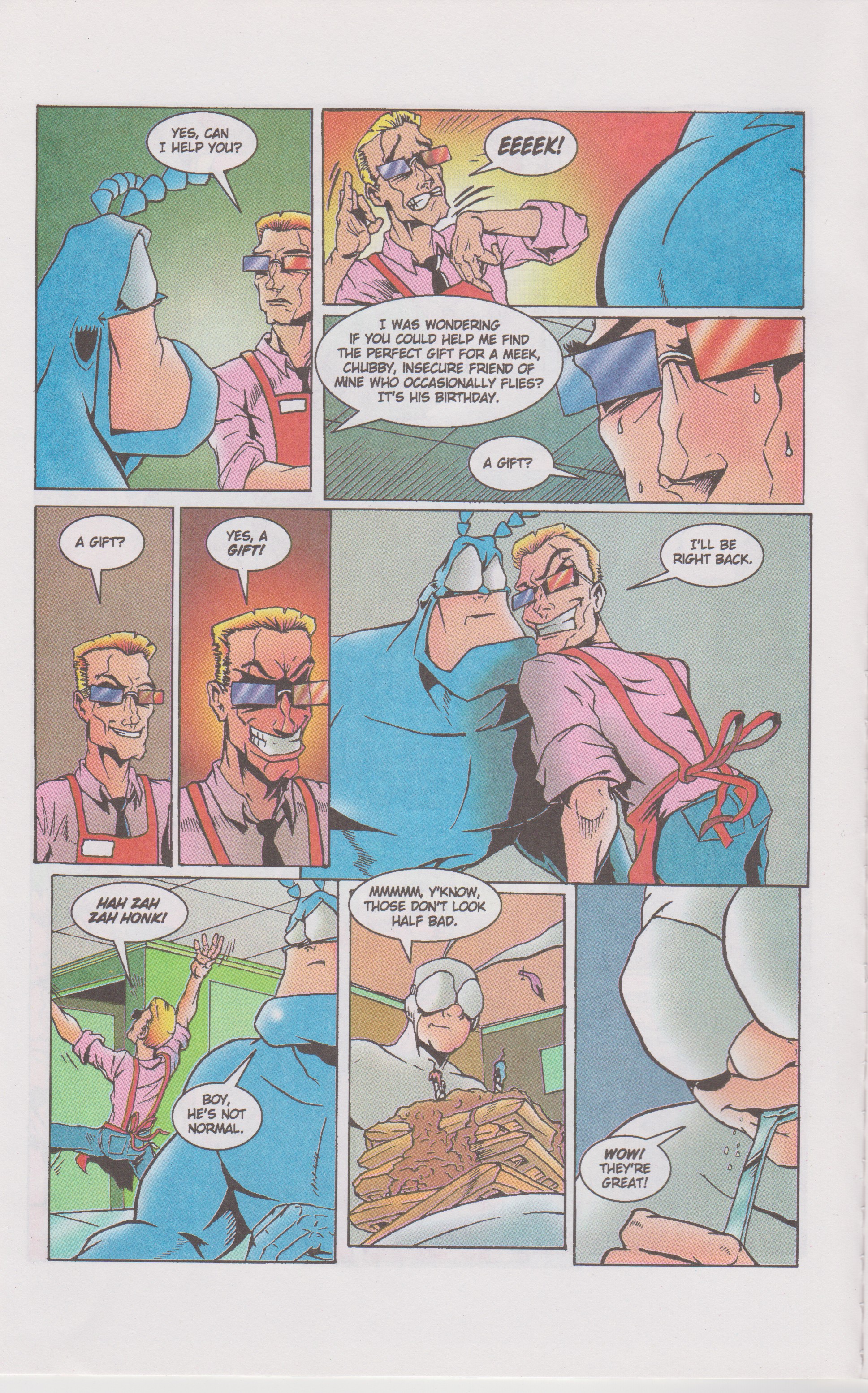 Read online The Tick Incredible Internet Comic comic -  Issue # Full - 6