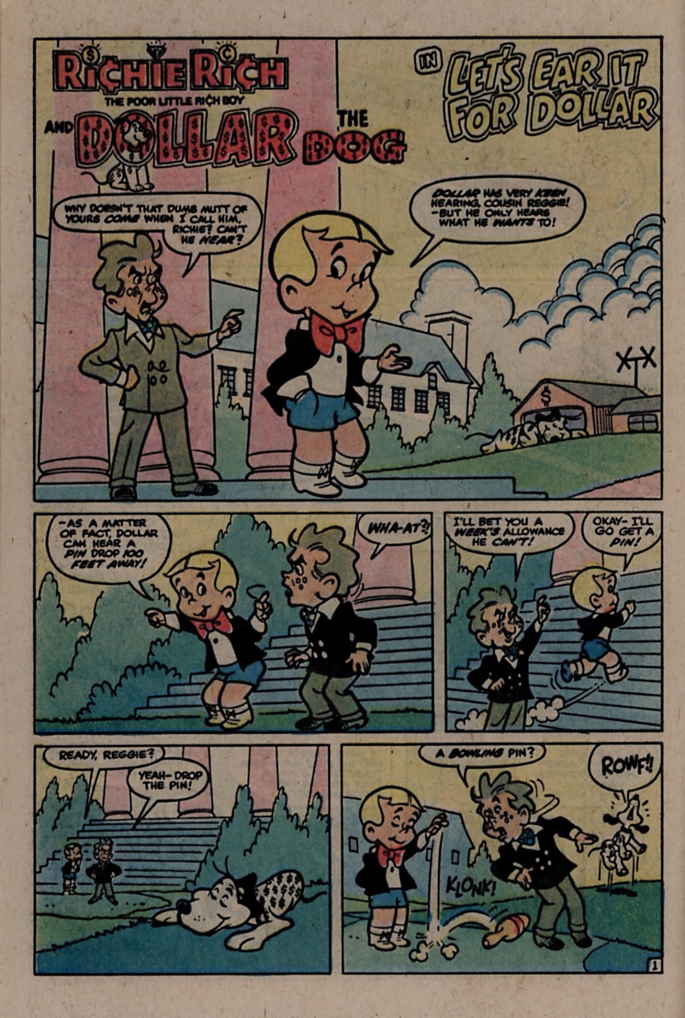Read online Richie Rich & Dollar the Dog comic -  Issue #2 - 24