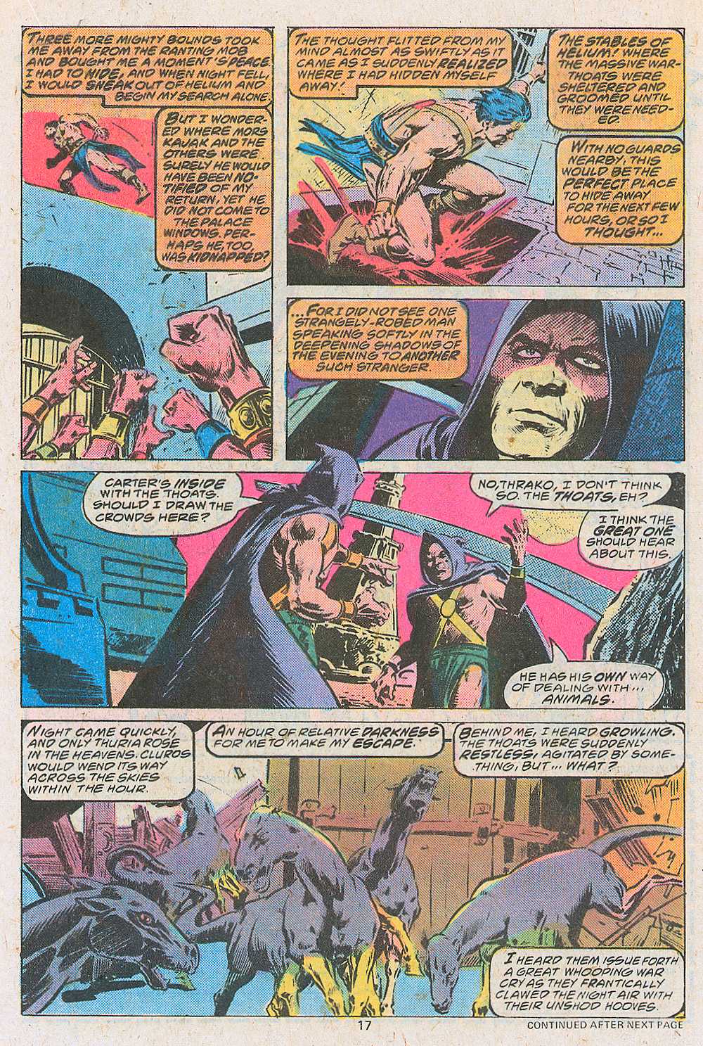 Read online John Carter Warlord of Mars comic -  Issue #6 - 19
